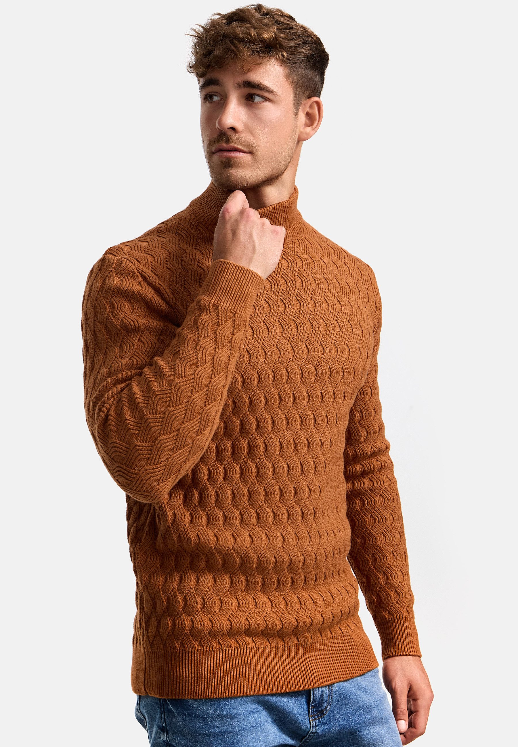Indicode Strickpullover Herren INAlpha Pullover Herrenpullover