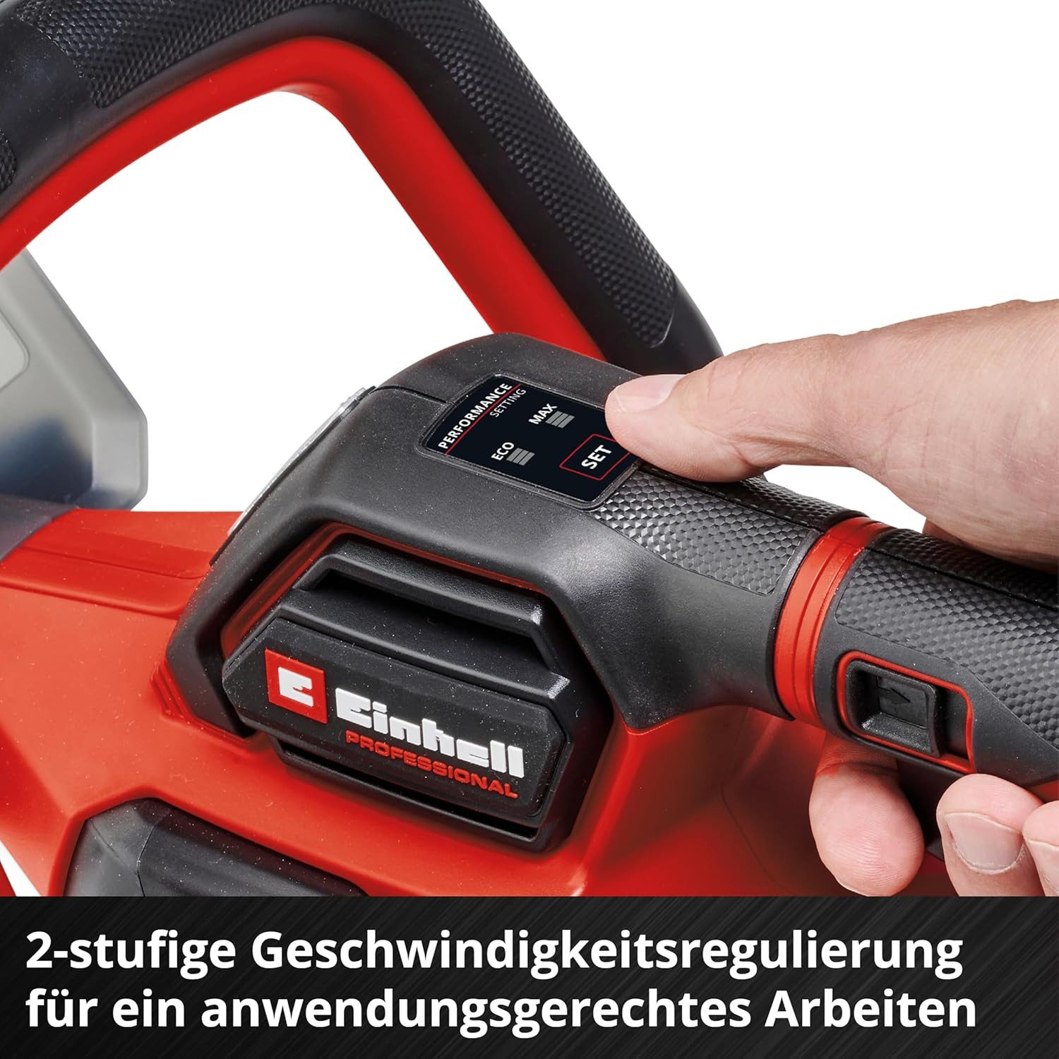 Einhell Akku-Heckenschere Akku-Heckenschere GP-CH 18/61 Li BL- ABS mie Akku 18V + Pflegespray