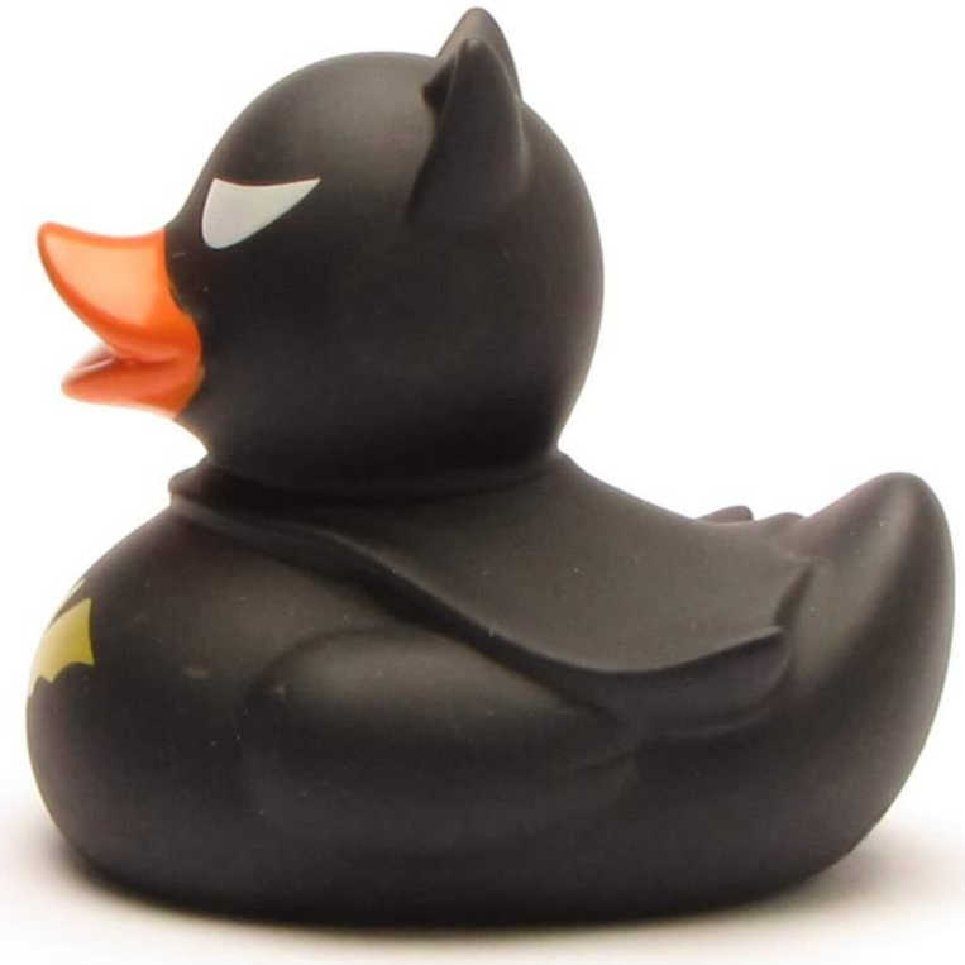 Lilalu Badespielzeug Qietscheente Dark Badeente Duck