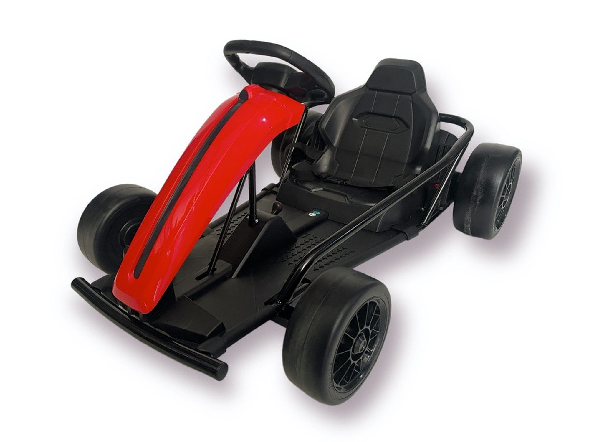TPFLiving Elektro-Kinderquad Go-Kart - rot - Farbe: rot, Belastbarkeit 70 kg, Elektro Go-Kart - e Drift Kart - Kinder Elektrofahrzeug Go-Kart