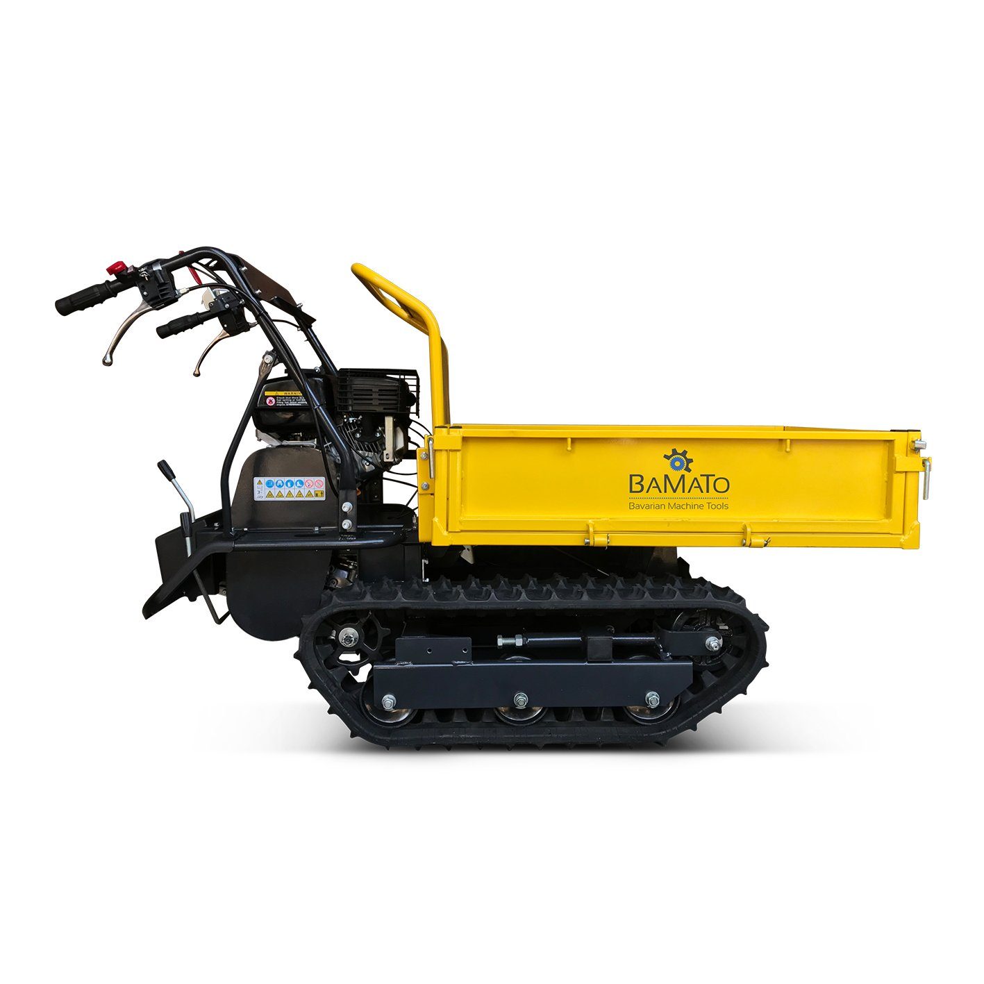 BAMATO Motorschubkarre MTR-300, 125 l, 1-tlg., Minidumper, Raupendumper, Dumper
