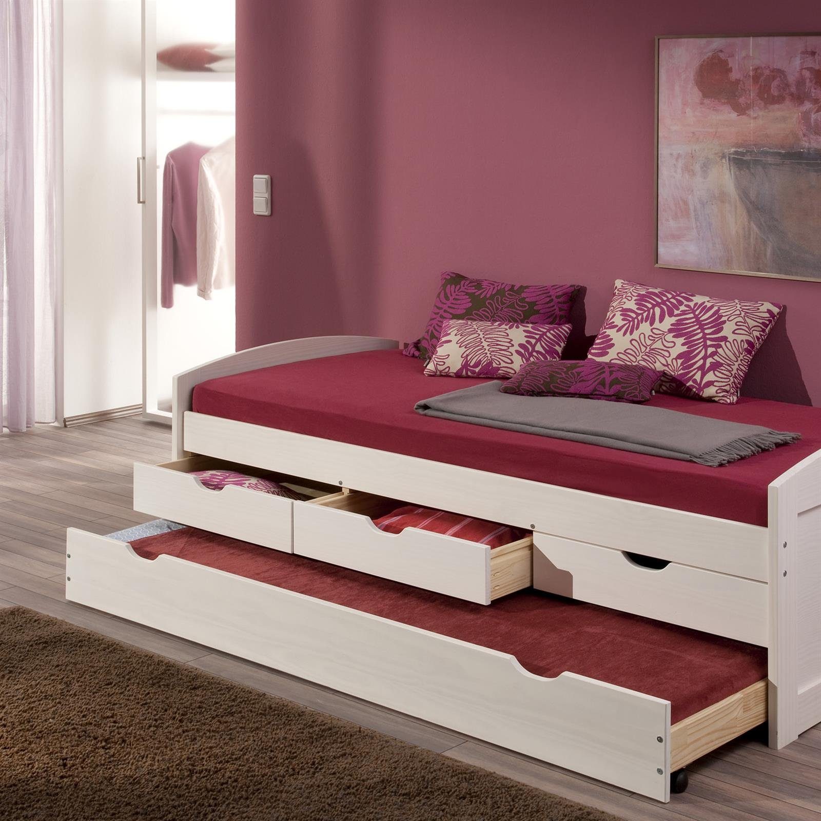 IDIMEX Funktionsbett JULIA, Bett mit Stauraum günstig online kaufen