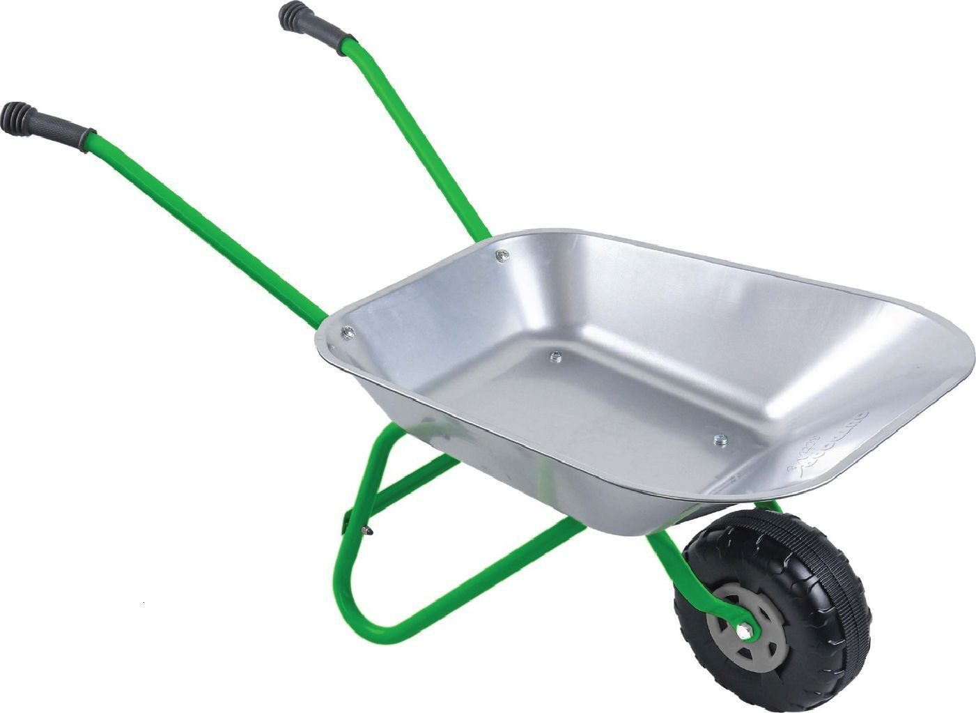 Vedes Schubkarre OA Schubkarre-Metall silber/grün