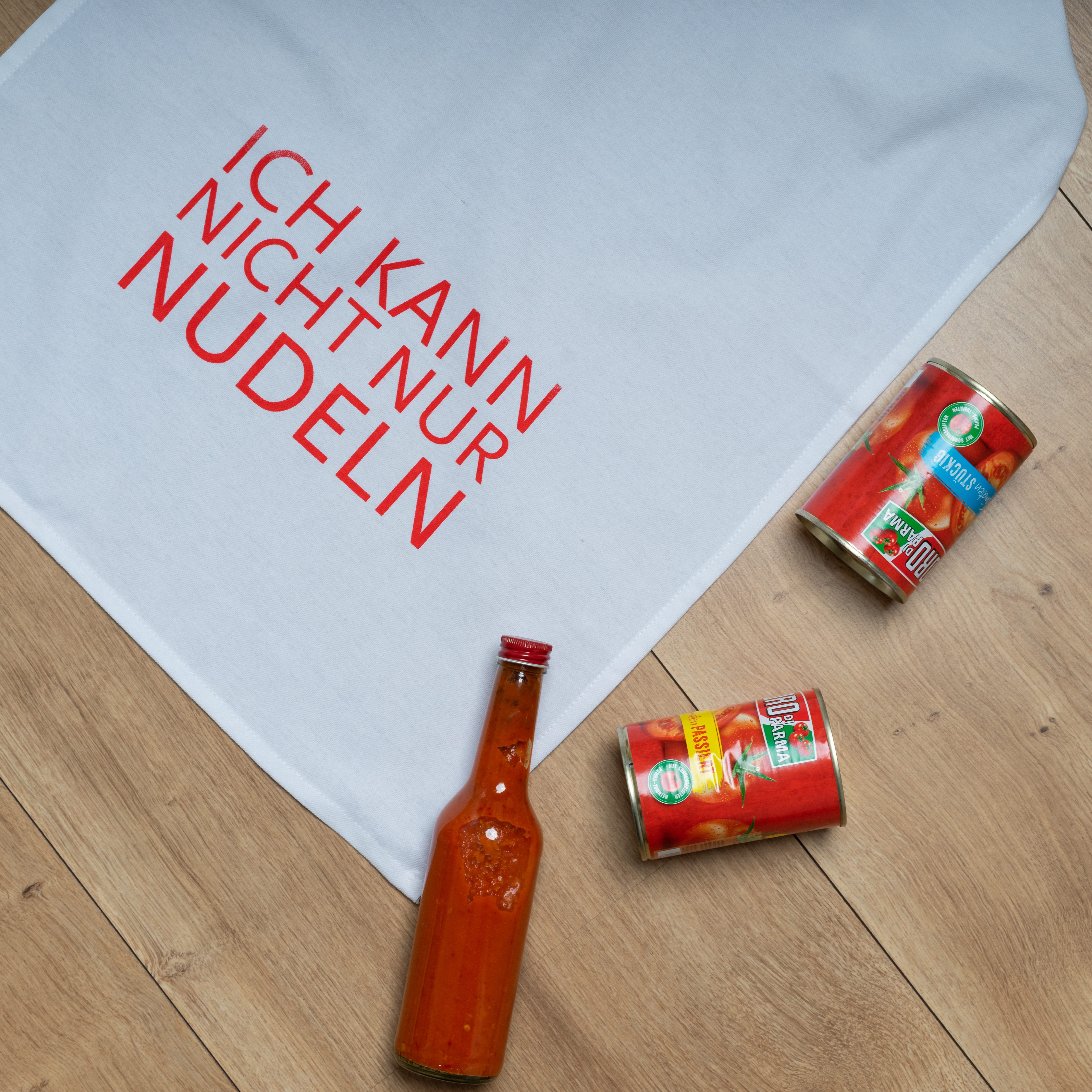 17;30 Hamburg Geschirrtuch Ich kann nicht nur Nudeln, (1-tlg)
