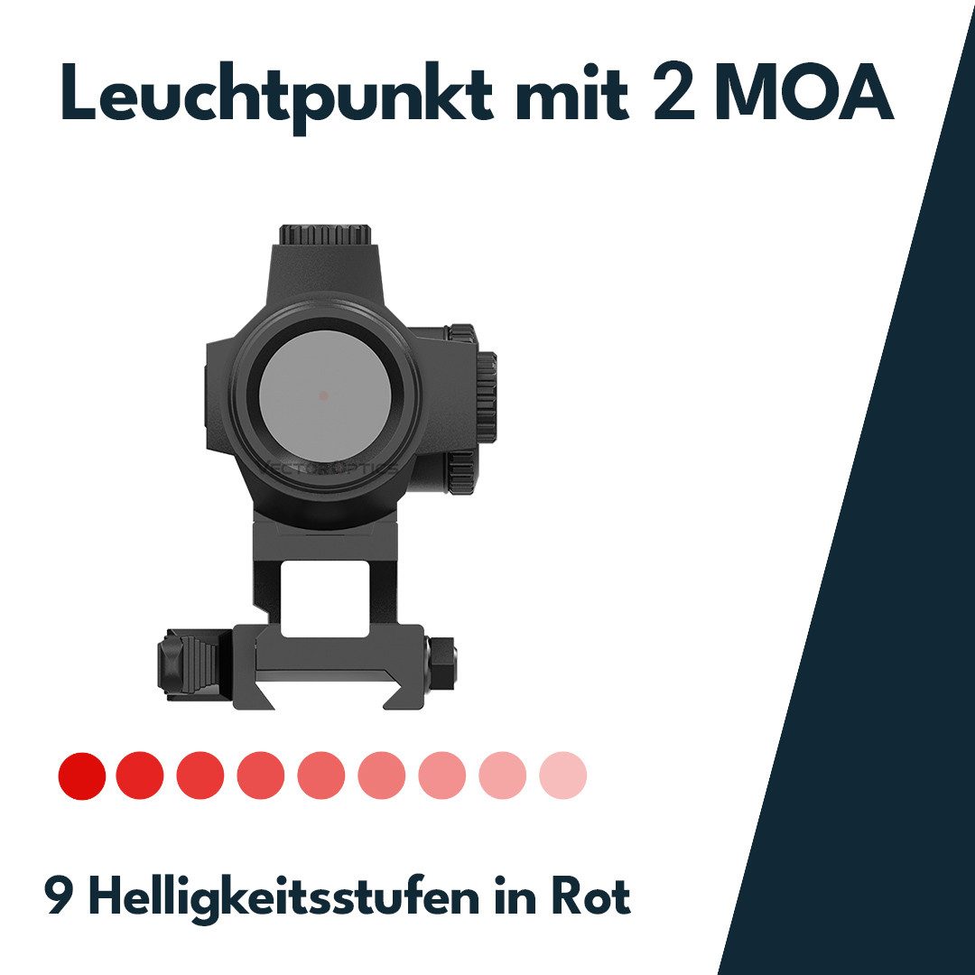 Vector Optics Punktvisieraufsatz Vector Optics SCRD-PD12 Maverick-II Plus 1x22 DBR – Bild 2 von 5