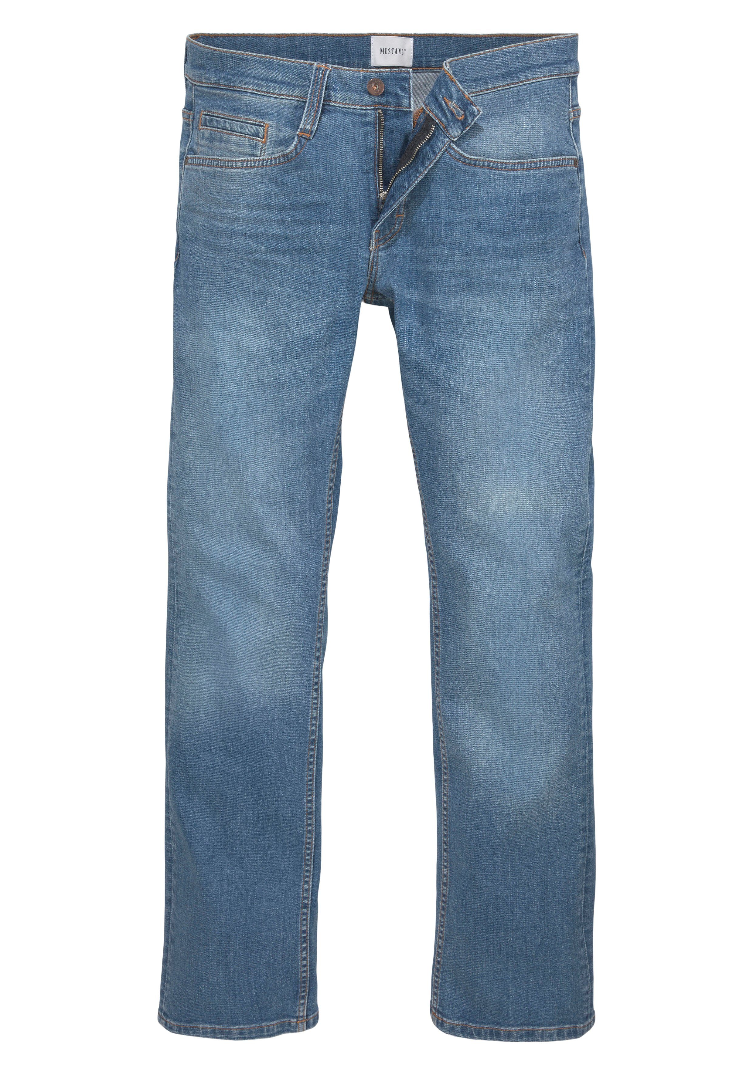 Bootcut-Jeans OREGON BOOTCUT blue STYLE MUSTANG medium