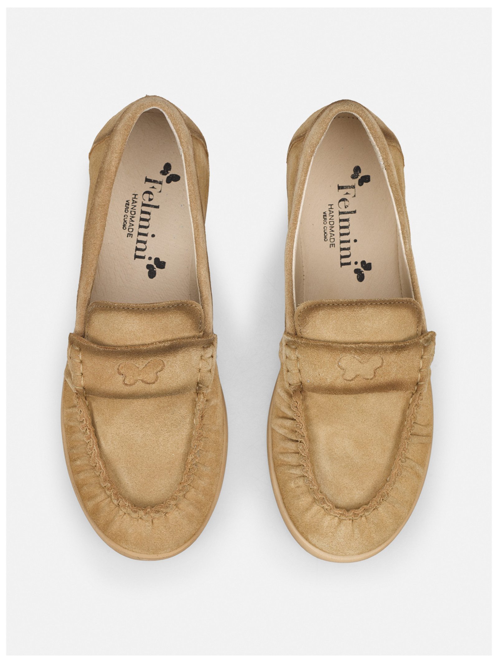 Felmini Slipper Veloursleder . Slipper