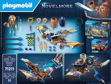 Playmobil® Konstruktions-Spielset Novelmore - Darios Fluggleiter (71211), Novelmore, (55 St), Made in Europe