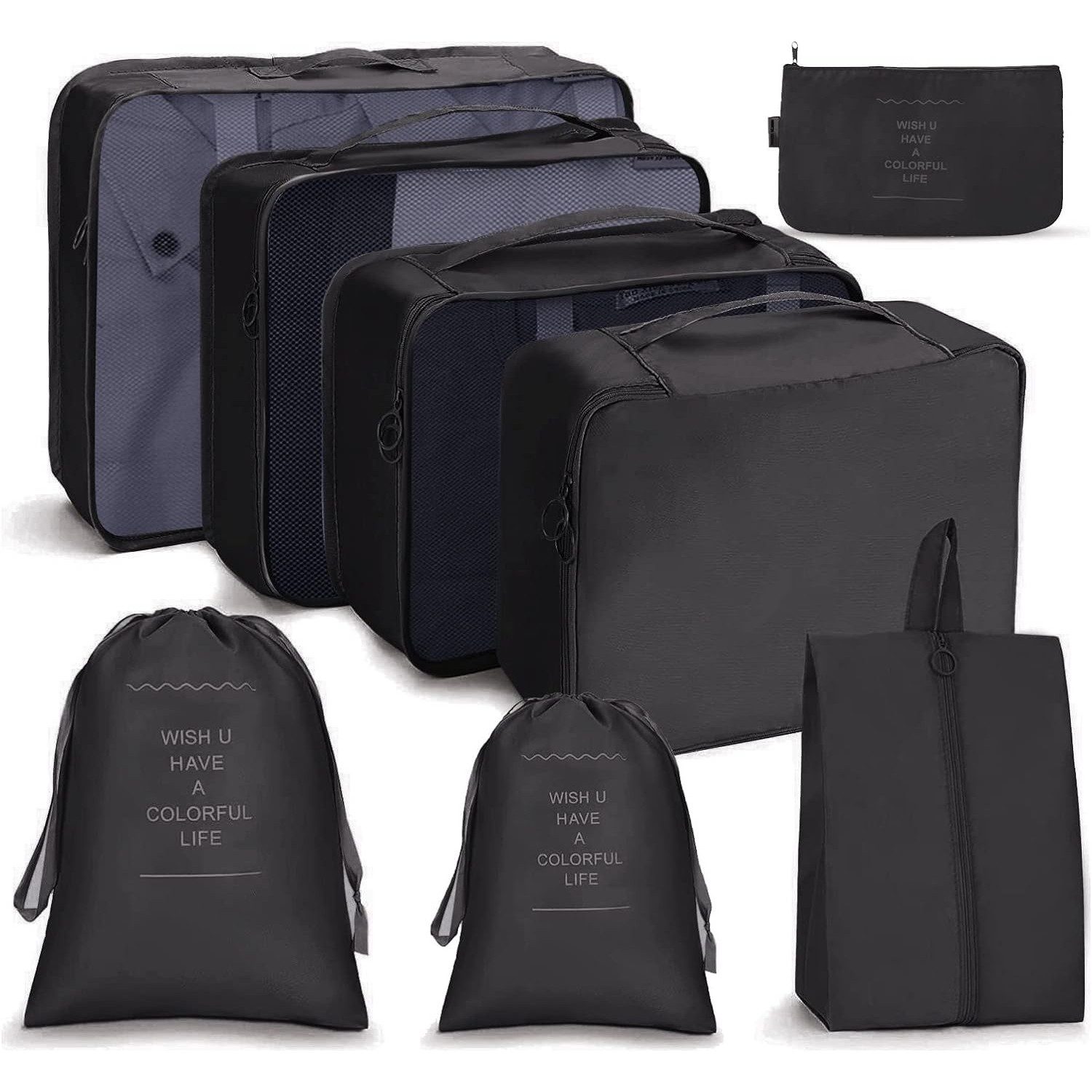 Coonoor Kofferorganizer Koffer Organizer Set 8-teilig günstig online kaufen