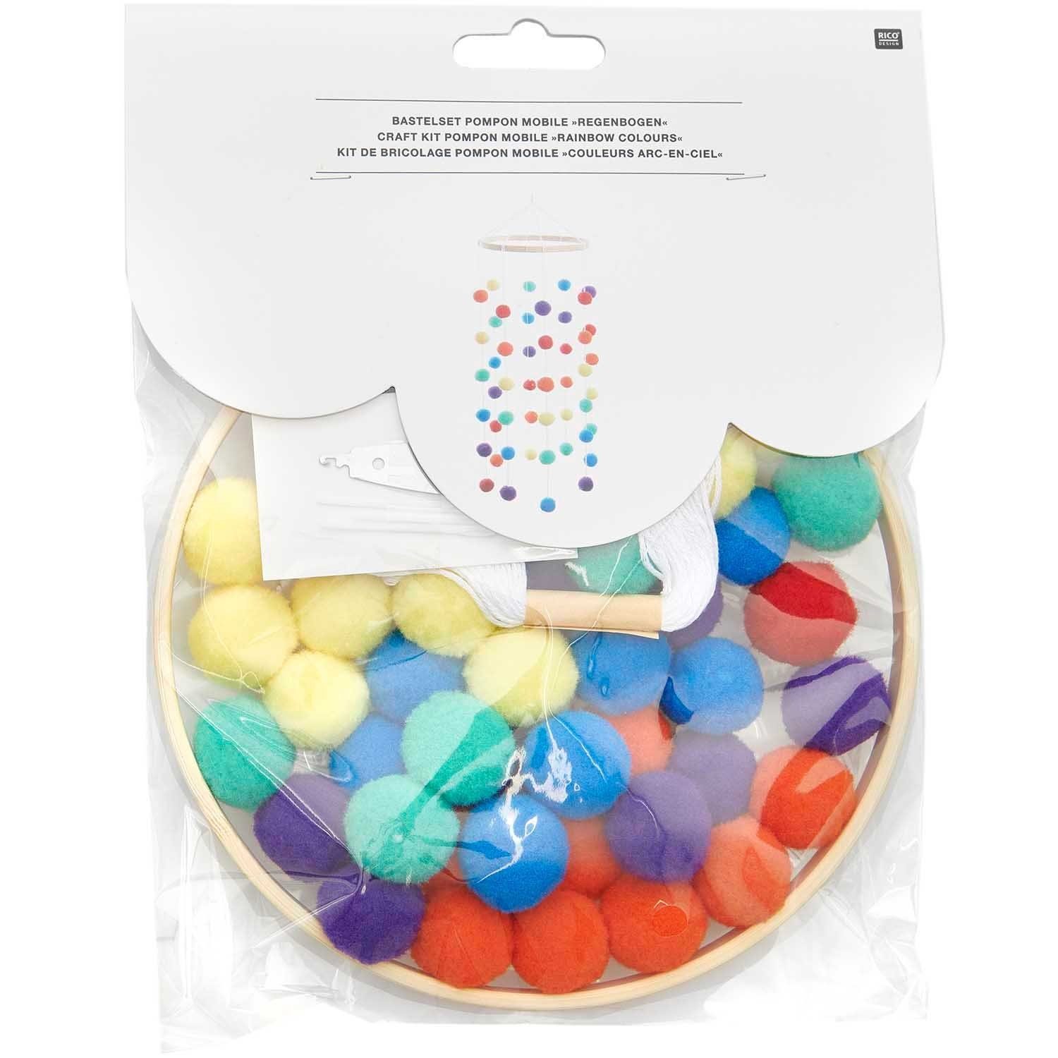 Bastelband Pompon Mobile