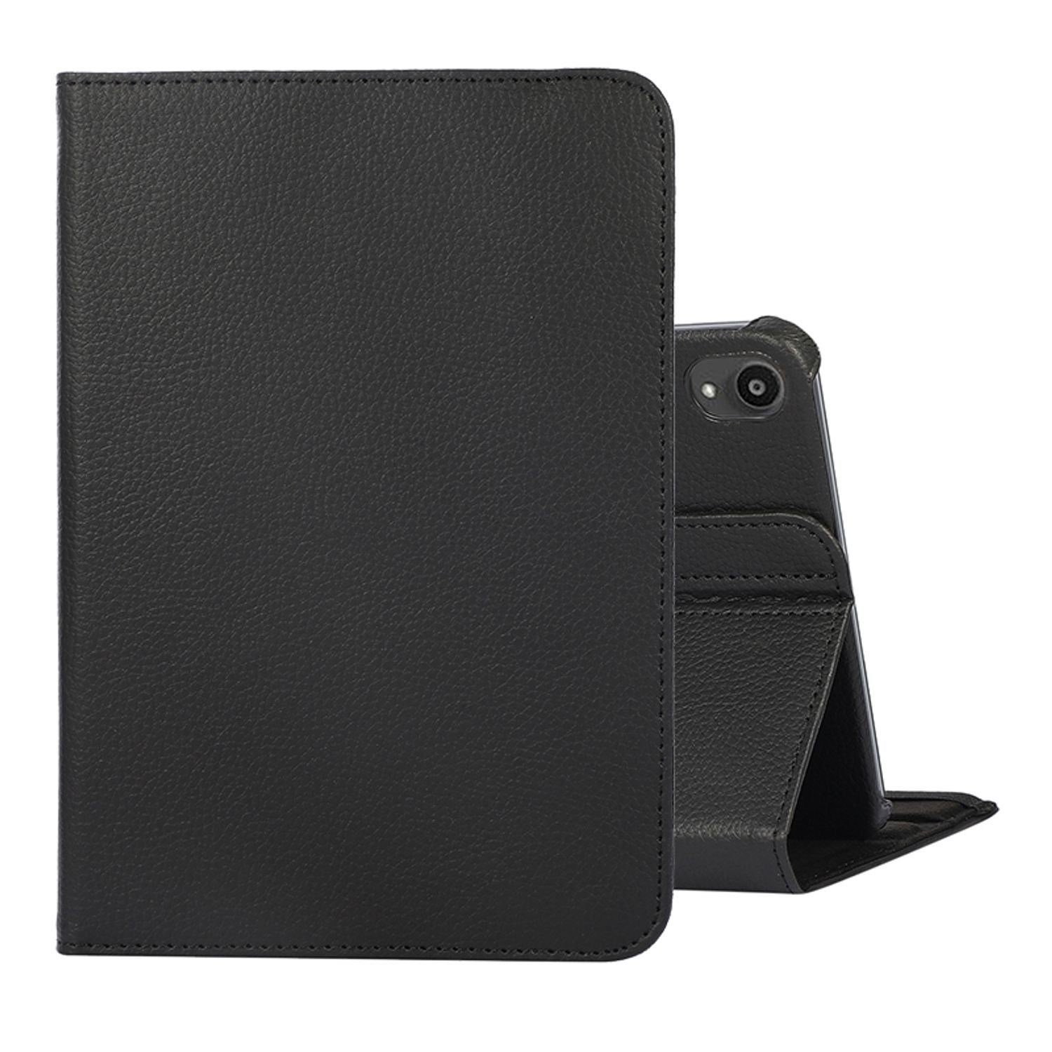 König Design Tablet-Hülle Apple iPad mini 6, Tablethülle für Apple iPad mini 6 Schutztasche Wallet Cover 360 Case Etuis
