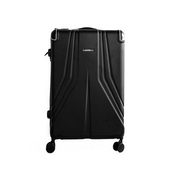Almina Kofferset 3 Tlg. Koffer-Set mit 4 Rädern Hartschale Kantenschutz 360° drehbar