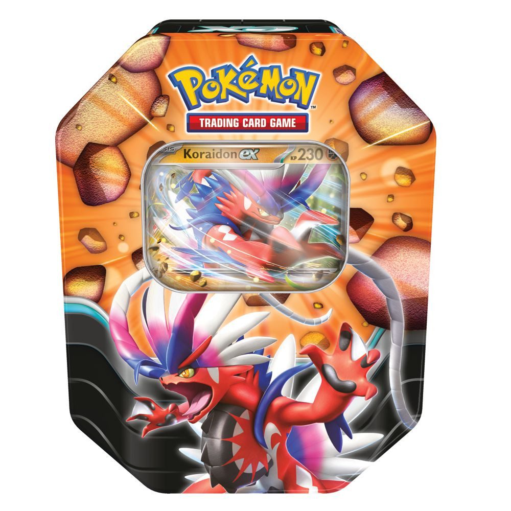 POKÉMON Sammelkarte Tin Box Koraidon Pokemon Sammel-Karten Kollektion deutsch