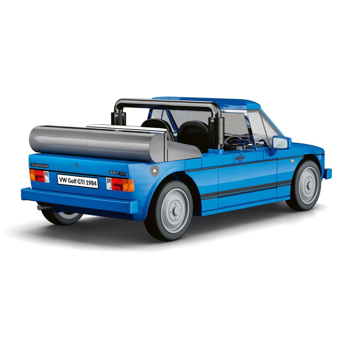 COBI Aufblasbarer Cooler Bausatz Volkswagen Golf GTI Cabriolet 1984 blau 1:35