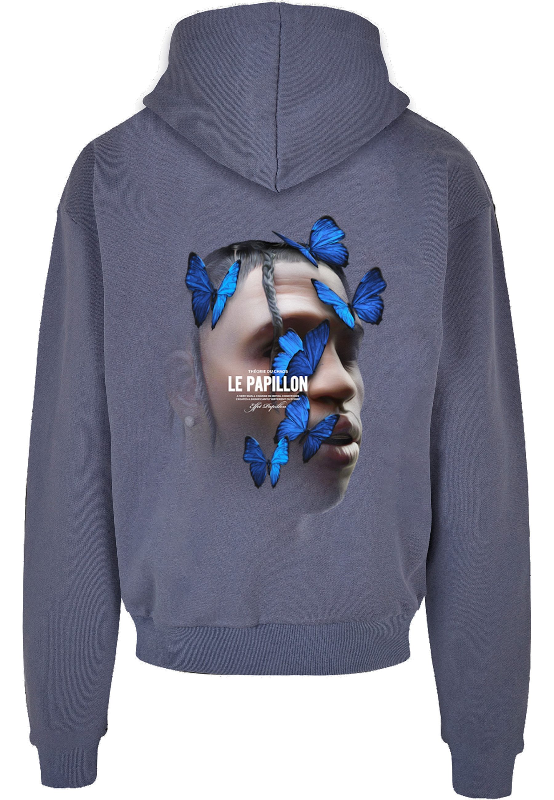 Upscale by Mister Tee Sweatshirt Upscale by Mister Tee Unisex Le Papillon Heavy Oversize Hoody (1-tlg)
