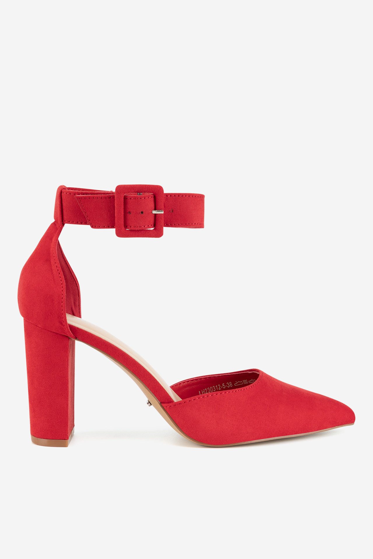 DeeZee DeeZee Damen Pumpe 37 rot 5903698763309 Pumps