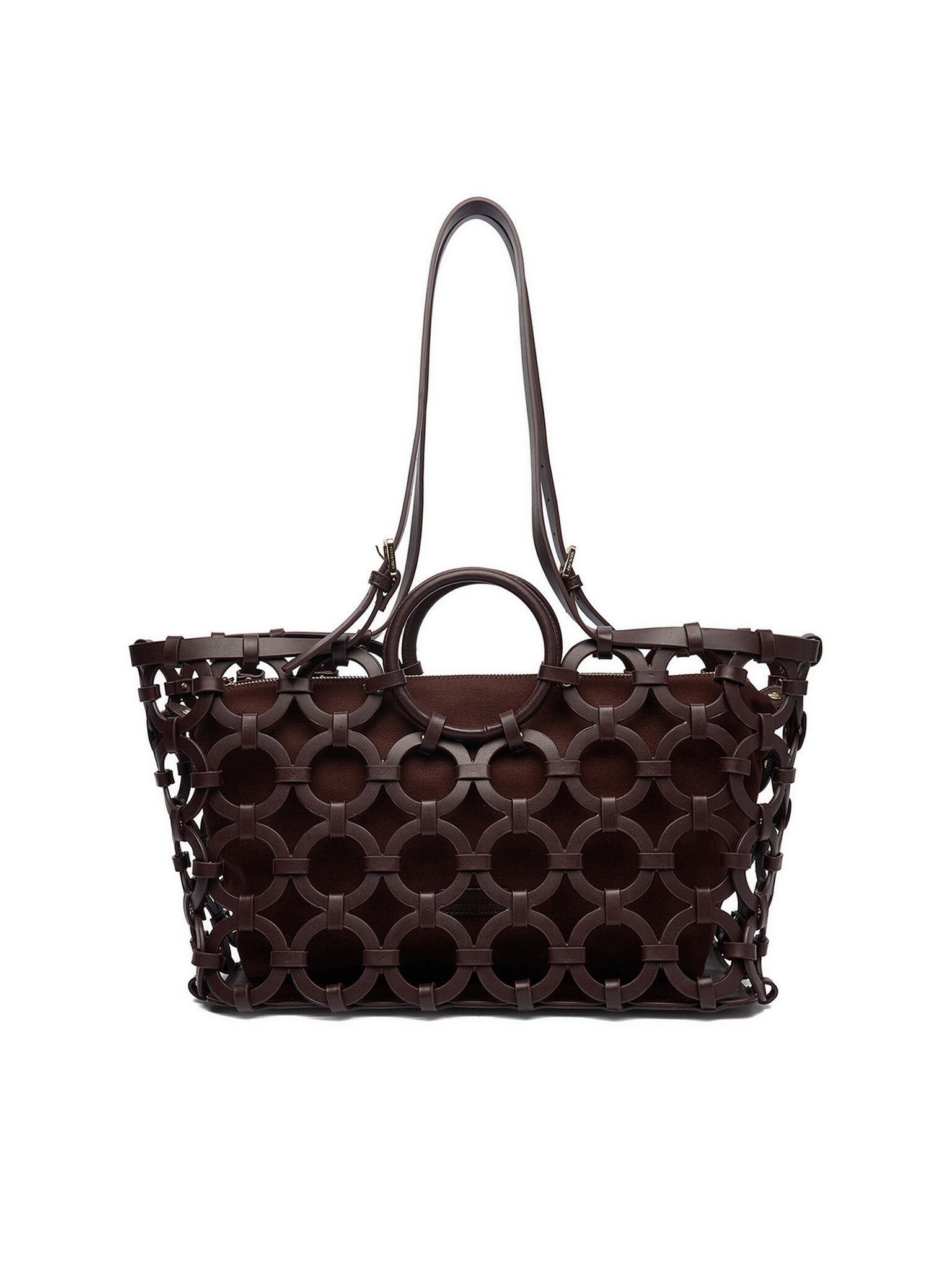 GINO ROSSI Handtasche Gino Rossi Damenhandtasche Braun Gino Rossi-EO-LDA3407B Braun