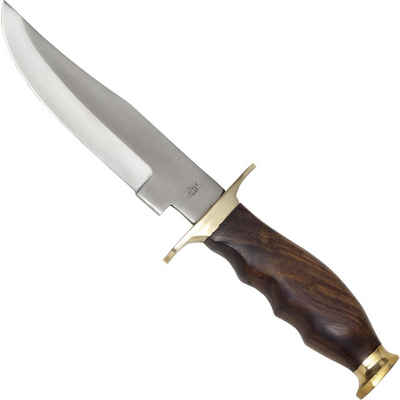 Haller Messer Universalmesser Fahrtenmesser Holzgriff und Messerscheide