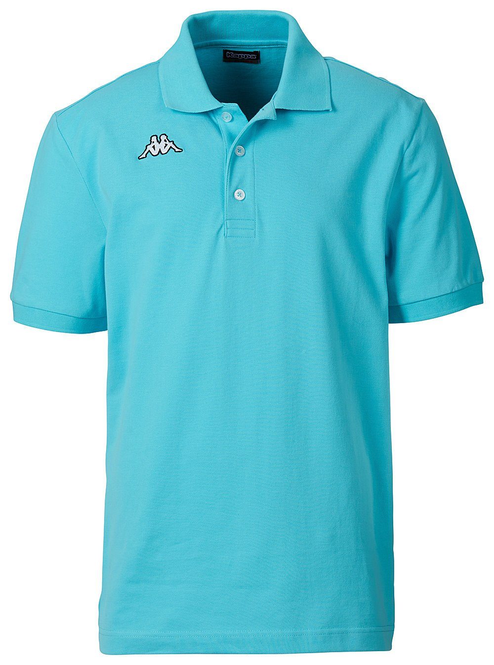 Kappa Poloshirt luftig-leichtes Gewebe aus reiner Naturfaser günstig online kaufen