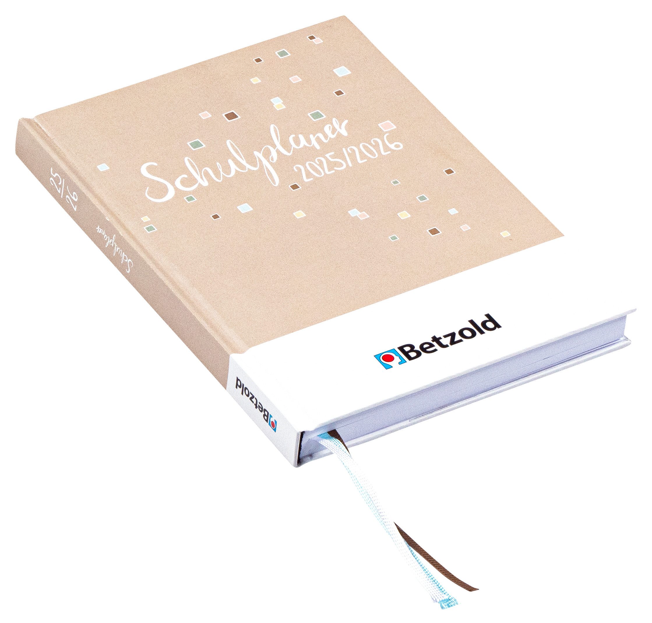 Betzold Lehrerkalender Design-Schulplaner, Hardcover, DIN A5