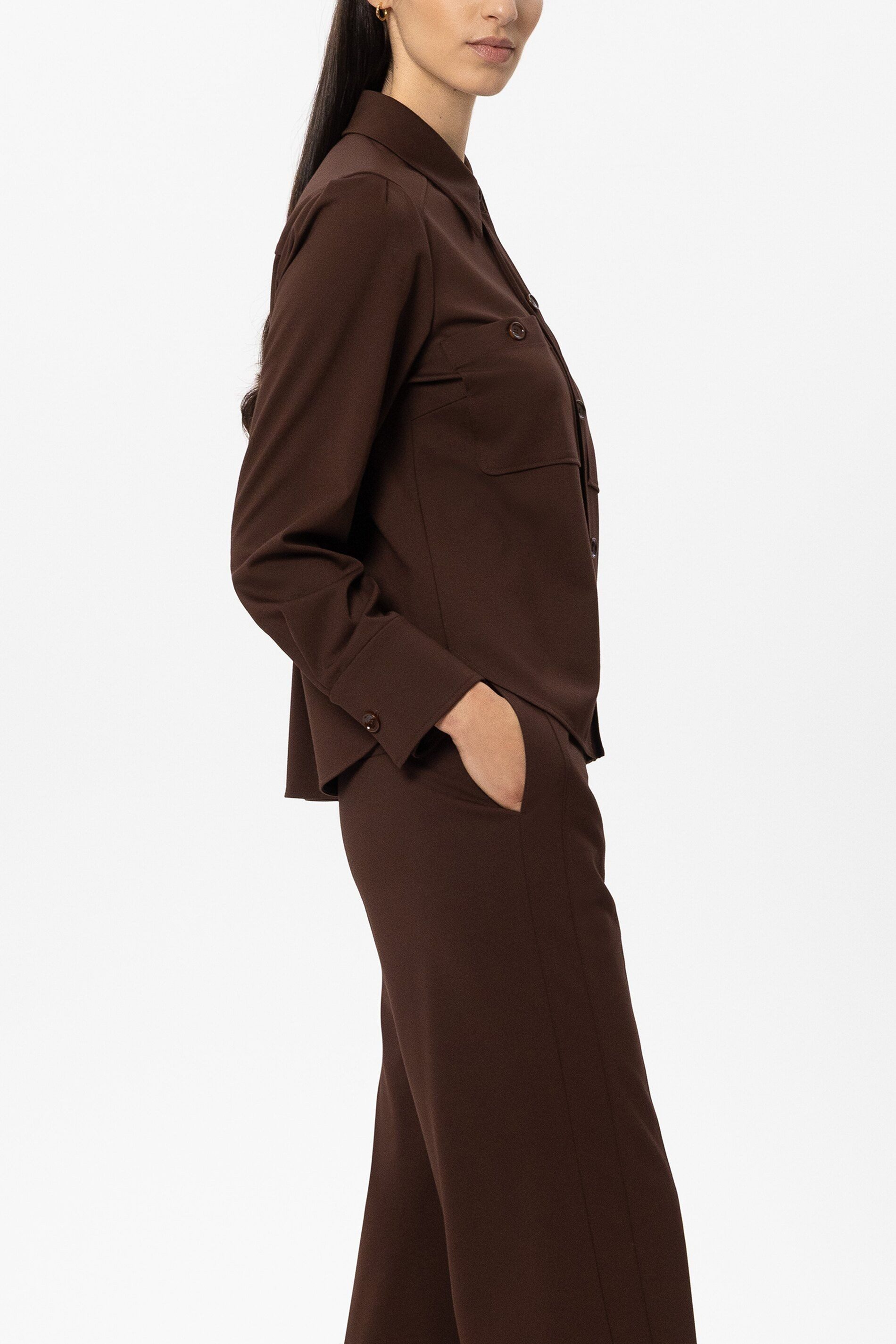 Luisa Cerano Langarmbluse