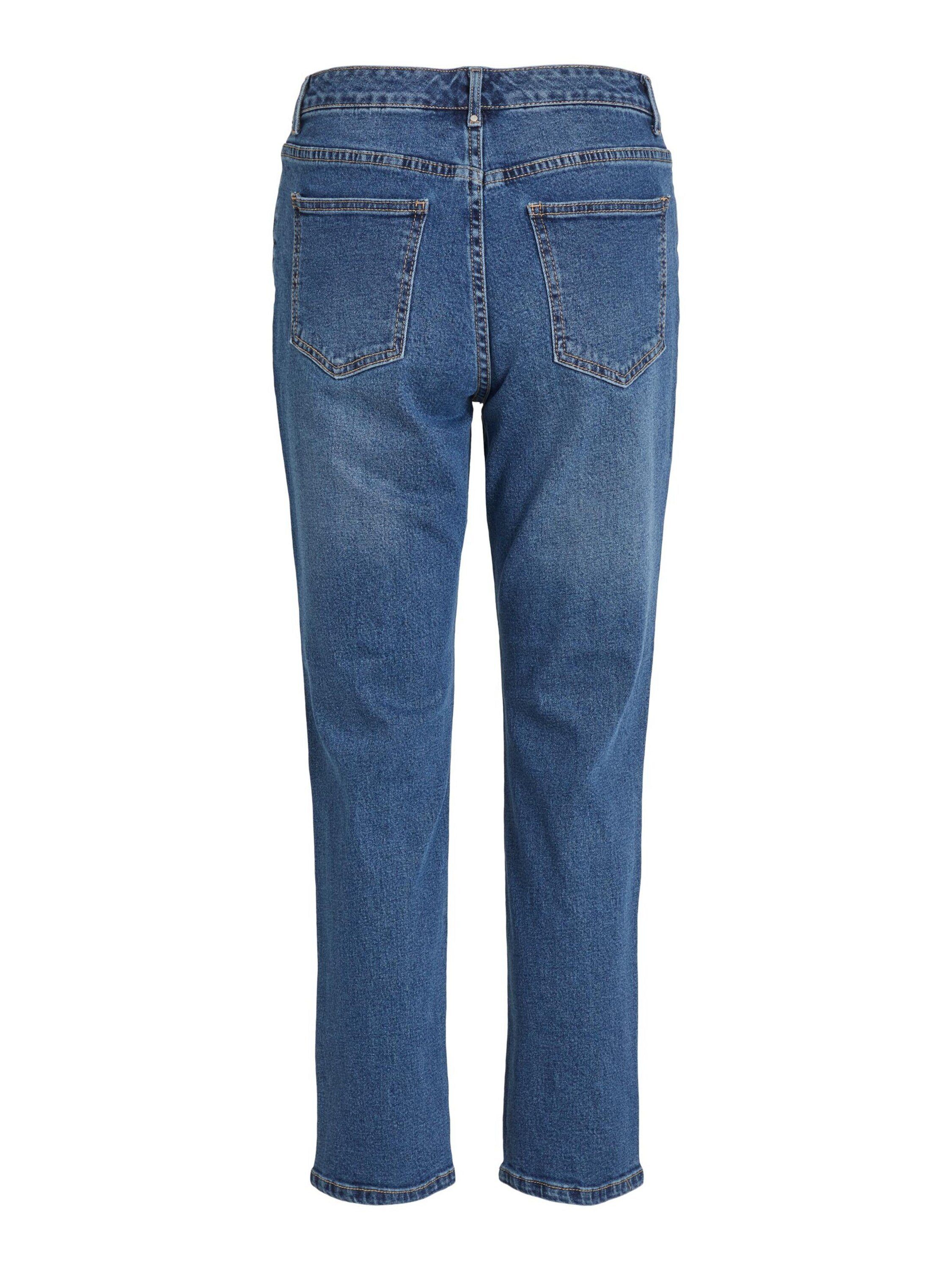 Vila 7/8-Jeans Sommer (1-tlg) Plain/ohne Details