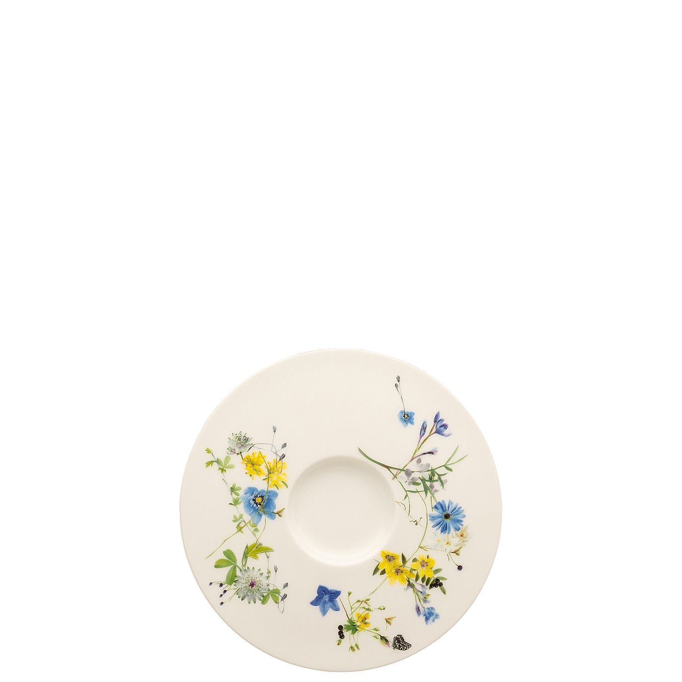 Rosenthal Untertasse Brillance Fleurs des Alpes Tee-/Cappuccino-Untertasse, (1 St)