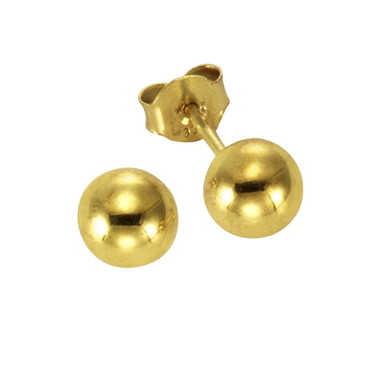 Vivance Paar Ohrstecker 585 Gold Kugel günstig online kaufen