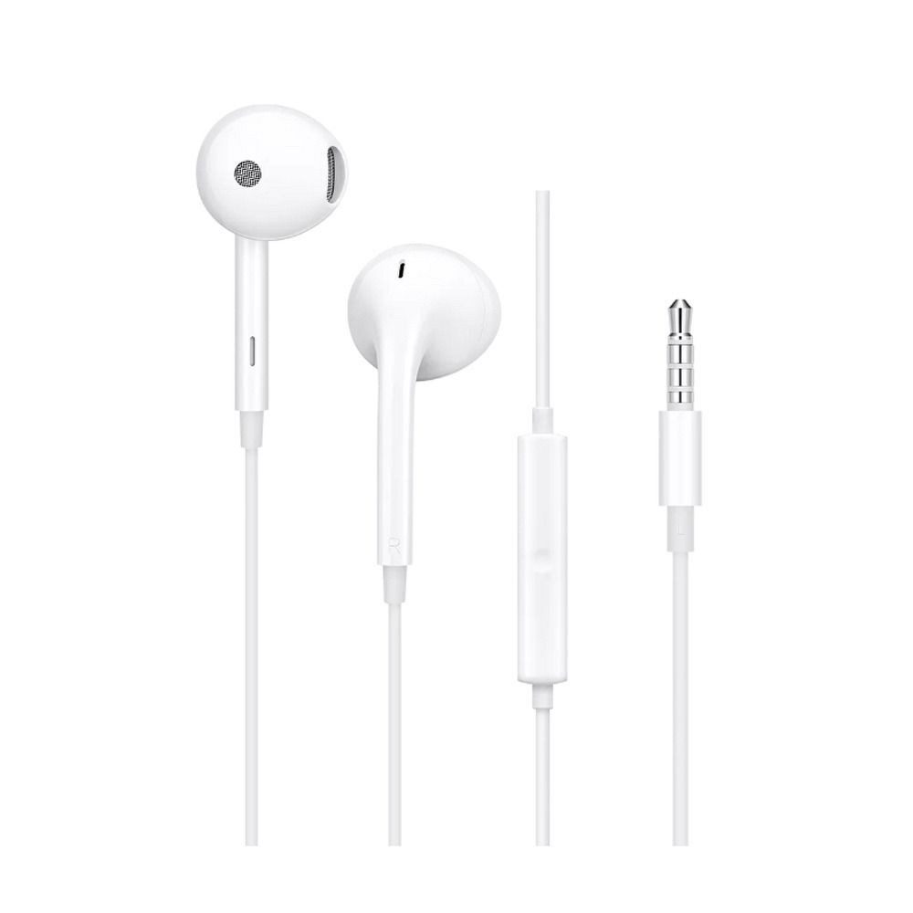 Oppo OPPO MH135 Original Stereo In-Ear Kopfhörer Weiß In-Ear-Kopfhörer