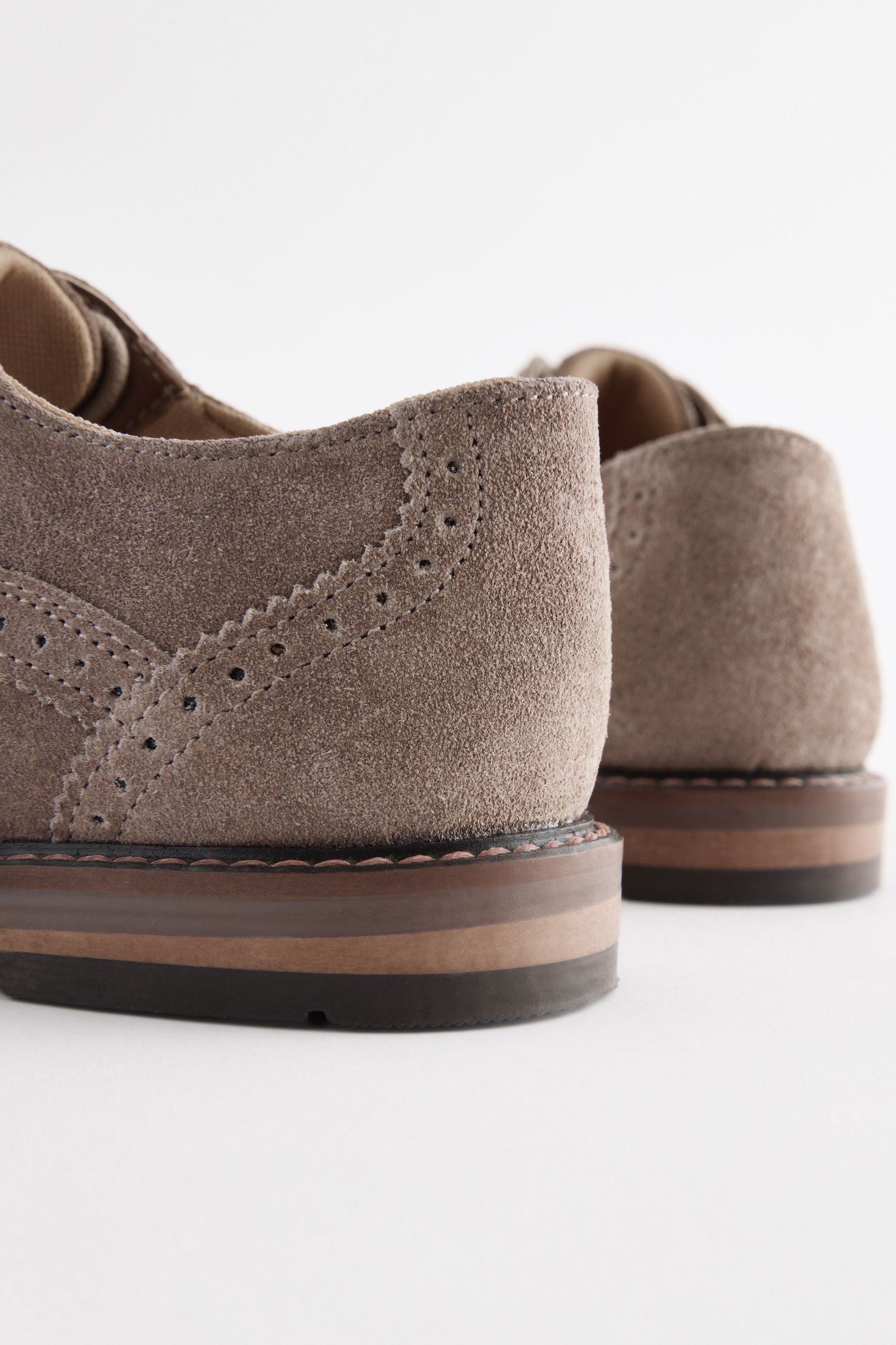 Next Brogues zum Schnüren aus Leder Budapester (1-tlg)