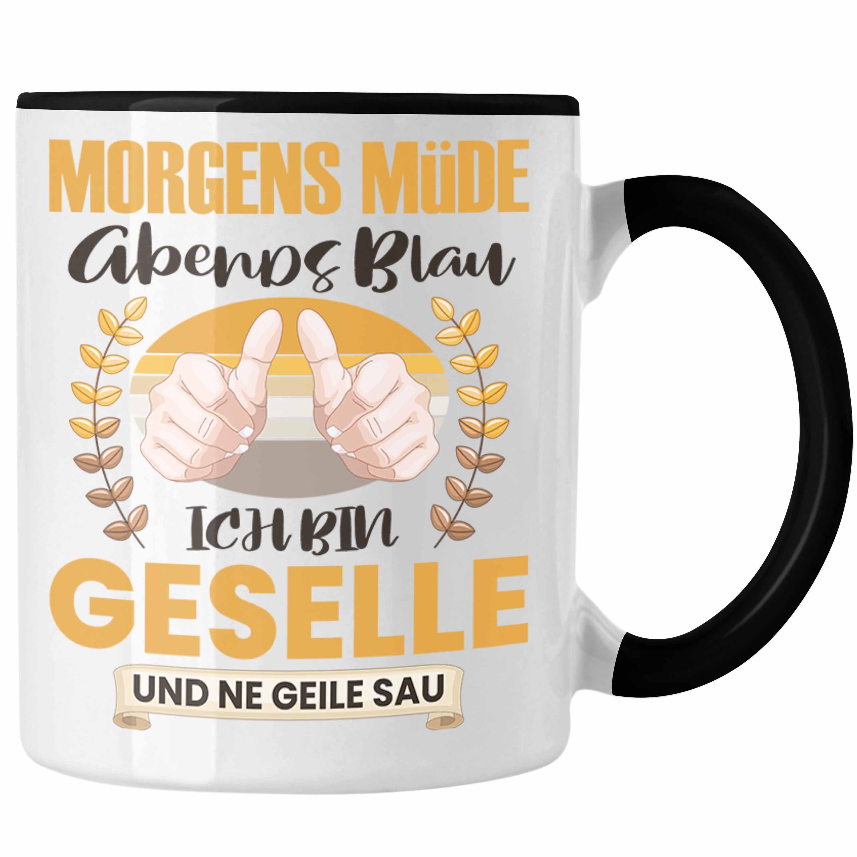Trendation Tasse Gesellenprüfung Bestanden Tasse Geschenk Geselle 2023 Bestandene Prüfu