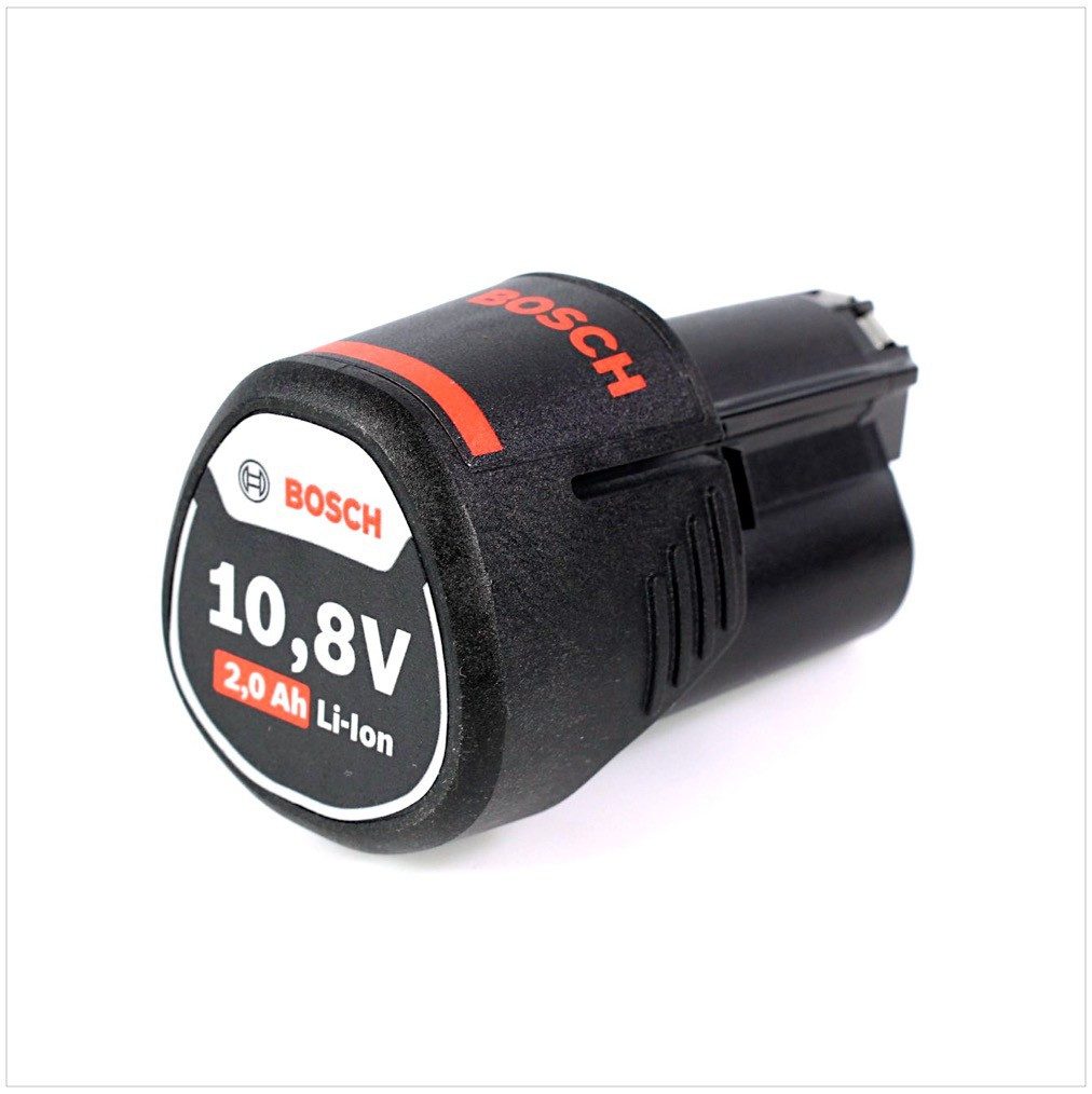 Bosch Professional GBA 10,8 V 2,0 Ah / 2000 mAh Li-Ion Stab Einschub Akku (2607336879) Akkupacks