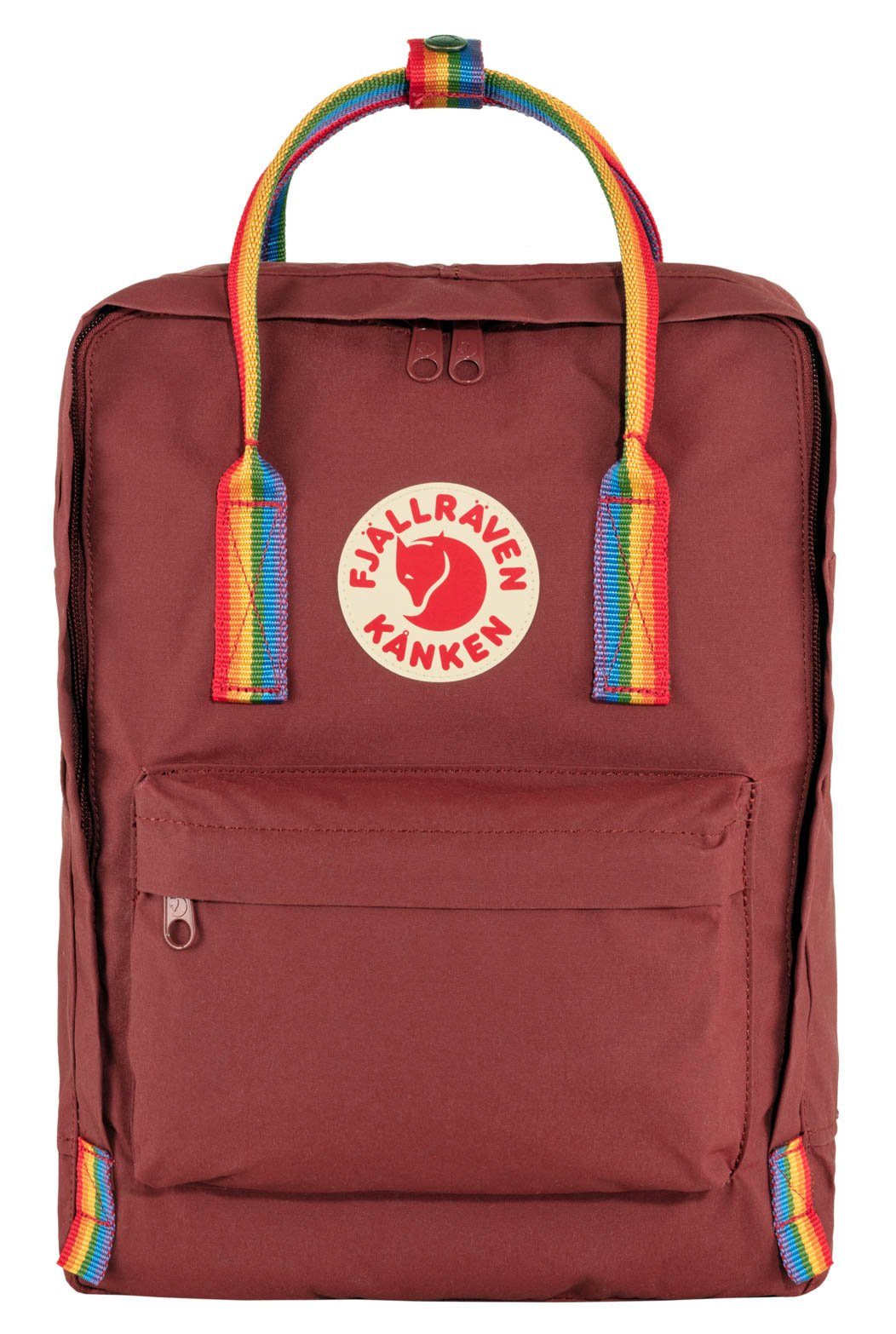 Fjällräven Rucksack Kånken (Set) - Rainbow Ox Pattern Red