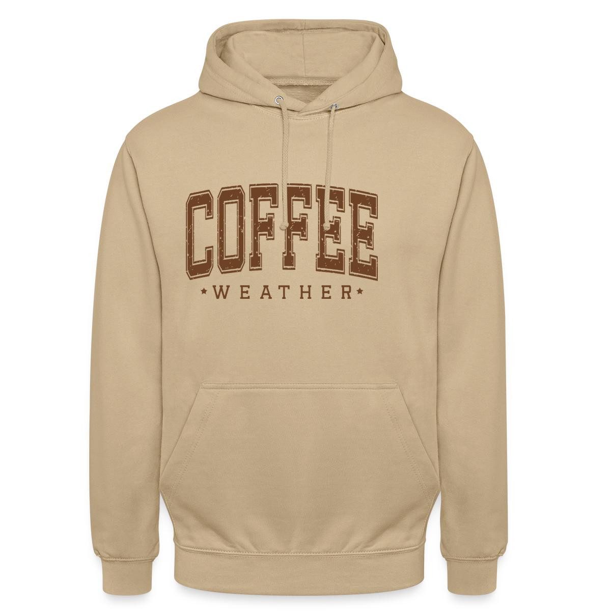Hoodie Coffee Weather Unisex Hoodie