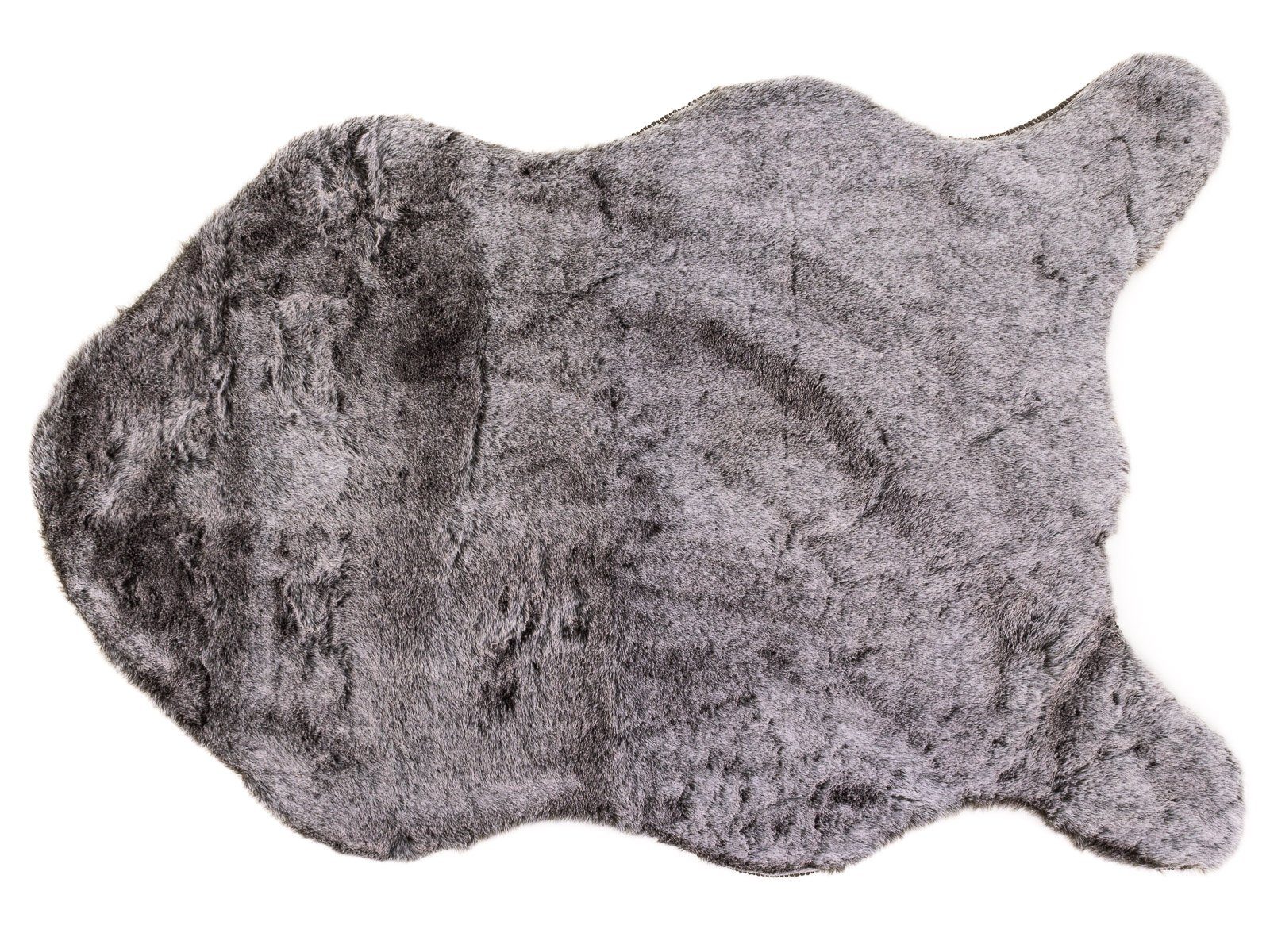 NOOR LIVING Fellteppich Cozy Moments Syntetik Dekofell ca. 60x90x2 cm, Fleck, Höhe: 2 mm