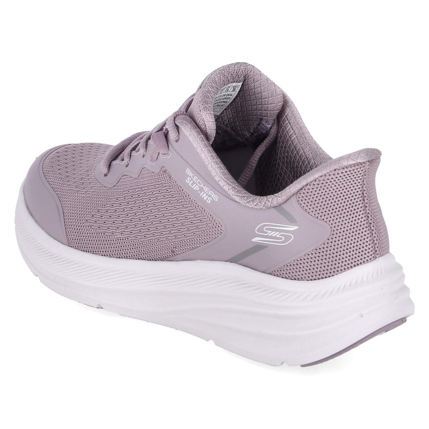 Skechers Skechers Sneaker Low 117756 QUAL Damen Textil & Synthetik purple Schnürschuh – Bild 3 von 5