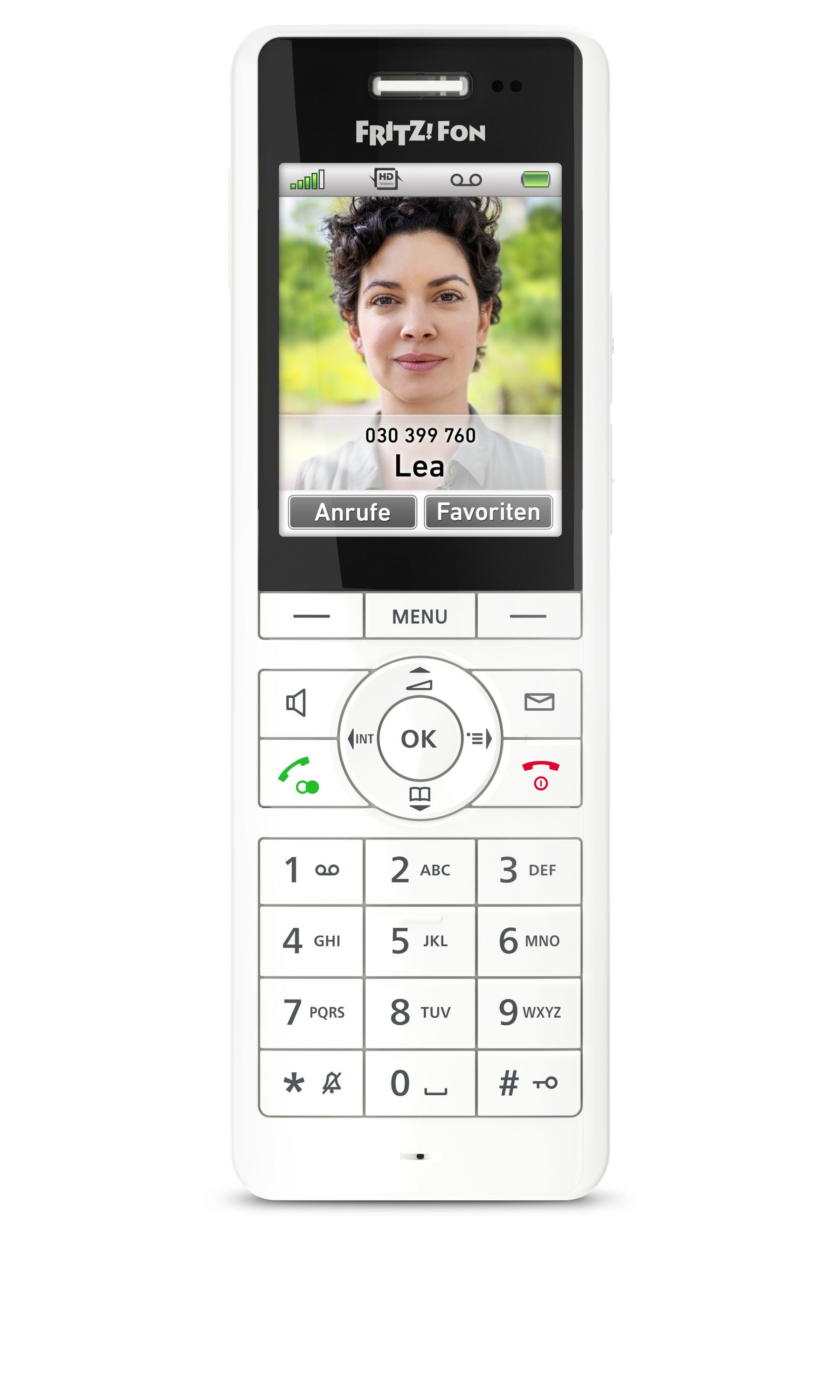 Fritz! FRITZ!Fon X6 weiß Schnurloses DECT-Telefon