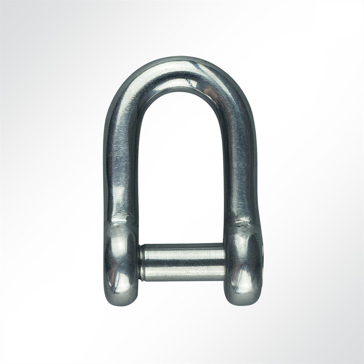 LYSEL® Zurrgurt Gerader Schäkel Verbinder mit Innenvierkantkopf Bolzen (1-St)