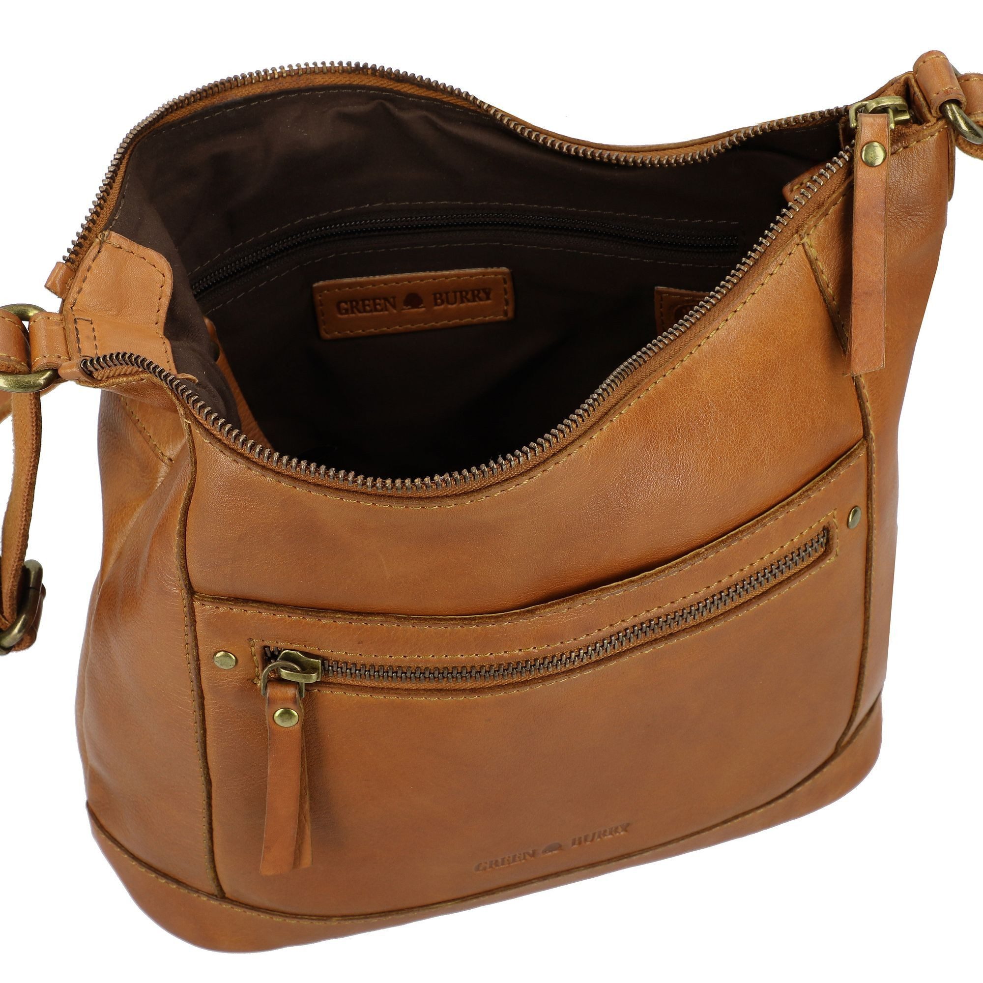 Greenburry Umhängetasche Colombiana, Leder