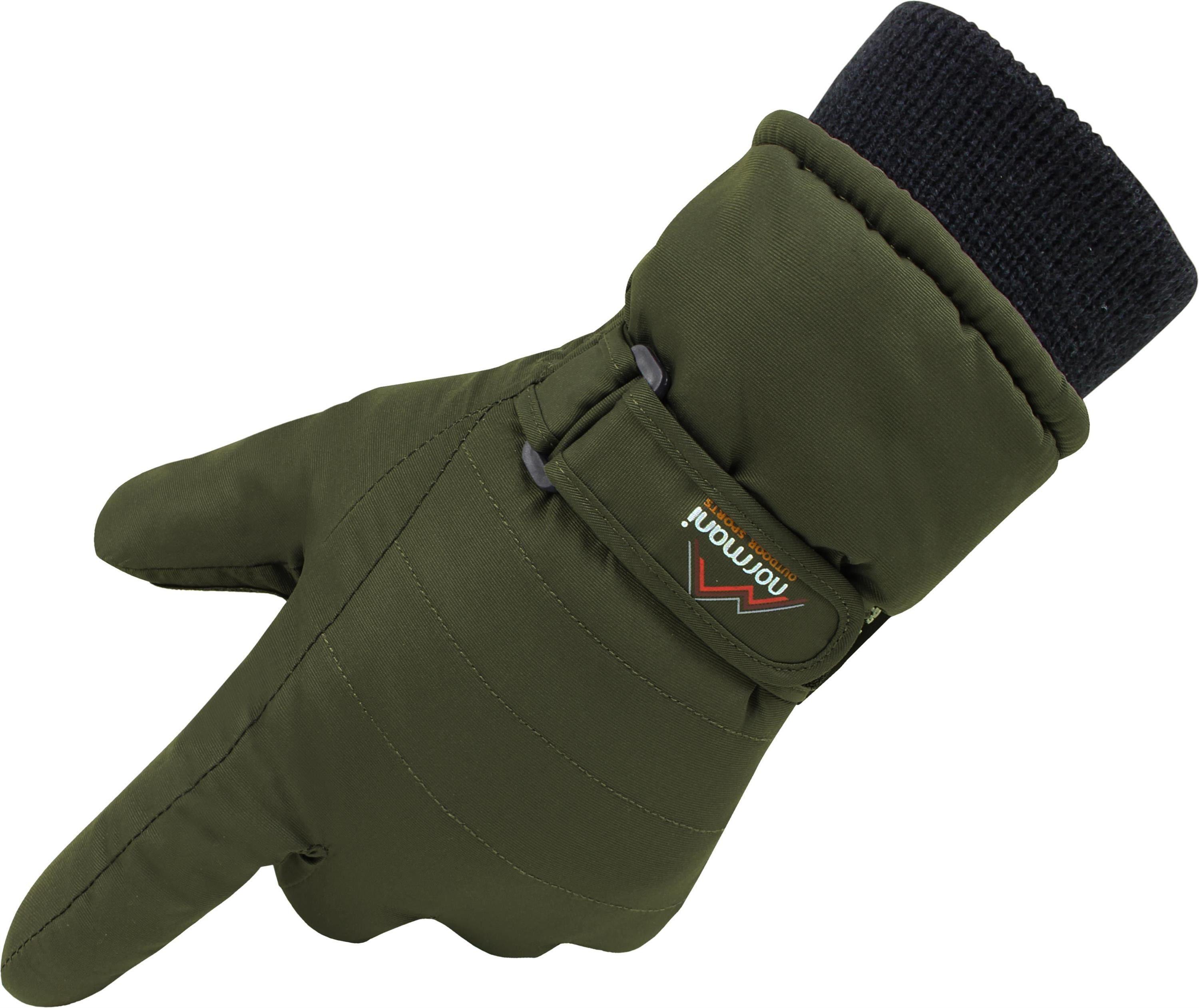 normani Skihandschuhe Winterhandschuhe mit 3M Thinsulate™ (40 g) Wasserdichte Snowboardhandschuhe mit Fleece für Damen und Herren