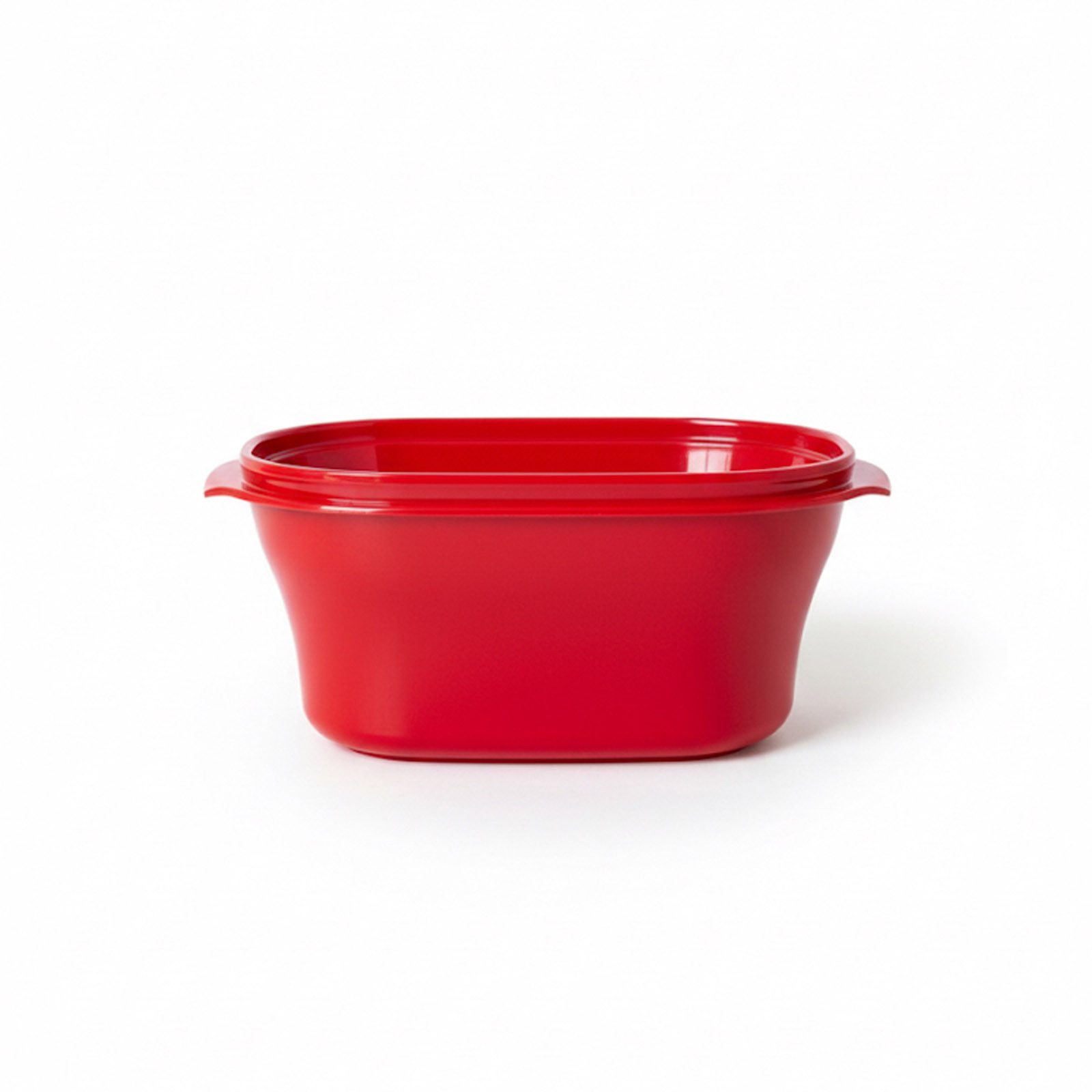 HAC24 Dampfgarer Mikrowellen Dampfkocher Mikrowellengeschirr, 2,6 Liter Rot Herausnehmbarer Dünsteinsatz und Ventil