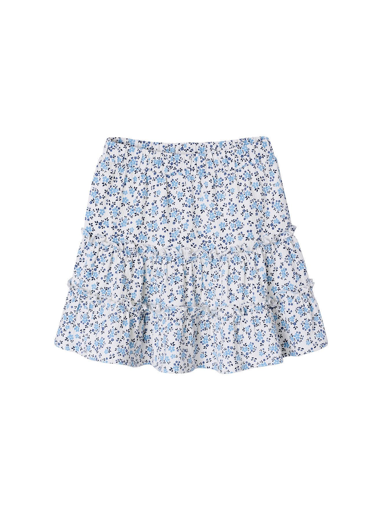 vertbaudet Minirock Jerseyrock mit integrierter Shorts Mädchen