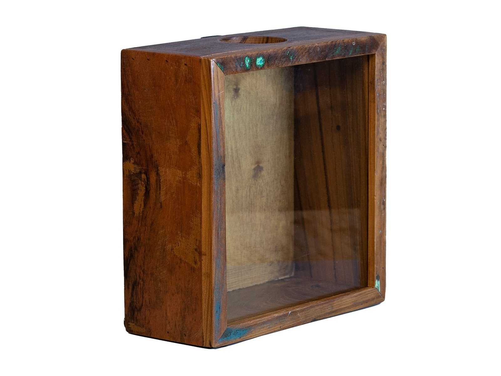 massivum Wanddekoobjekt Korkensammelbox recycelte Hölzer (1 günstig online kaufen