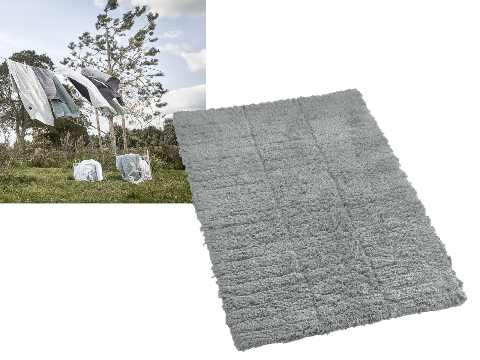 Zone Denmark Badematte TILES, Höhe 10 günstig online kaufen