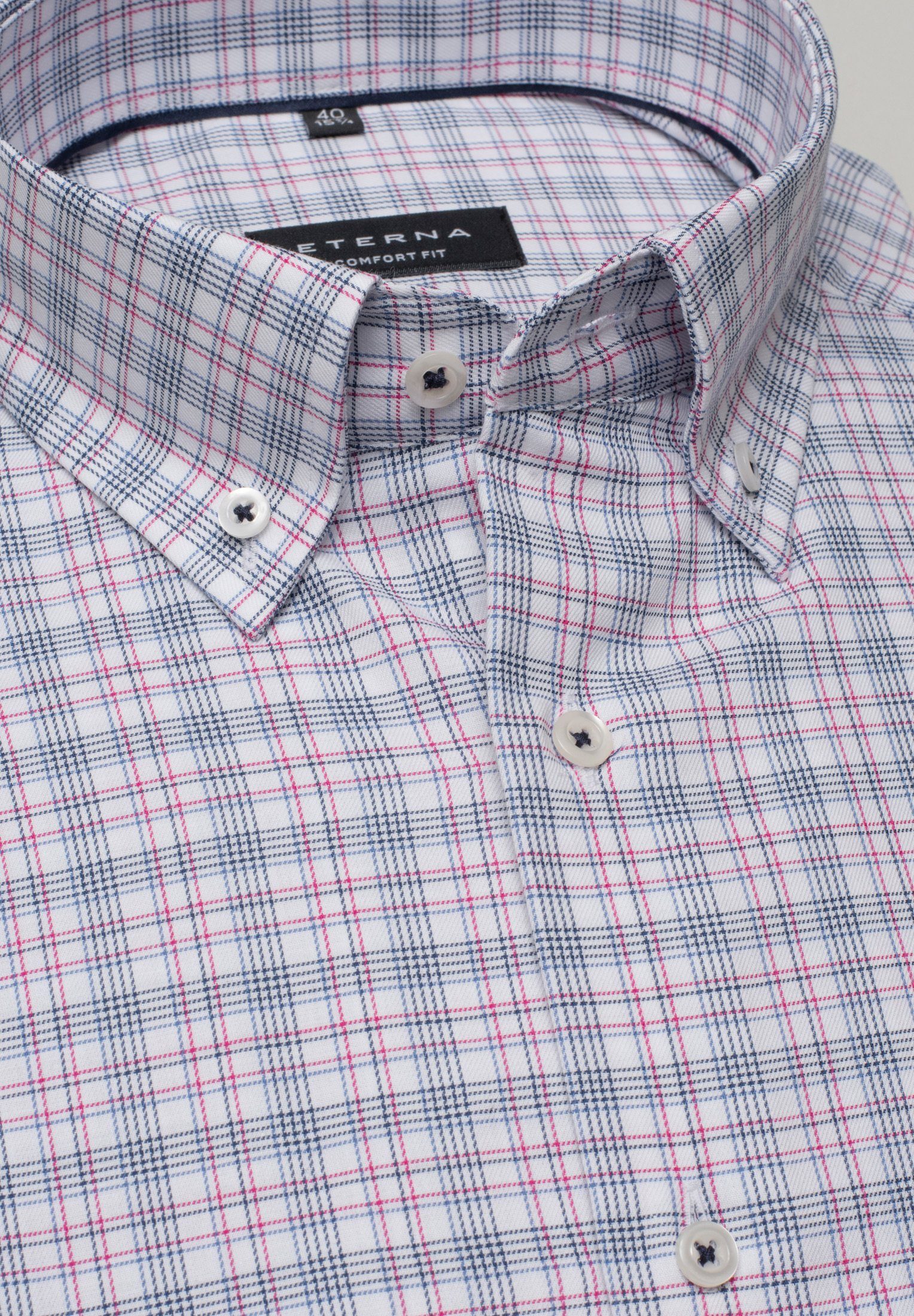 Eterna Kurzarmhemd COMFORT FIT NON IRON (bügelfrei)