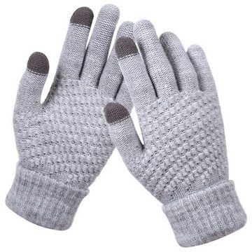 Alster Herz Fleecehandschuhe Super Weiche Touchscreen Handschuhe, Winter, Unisex, A0212