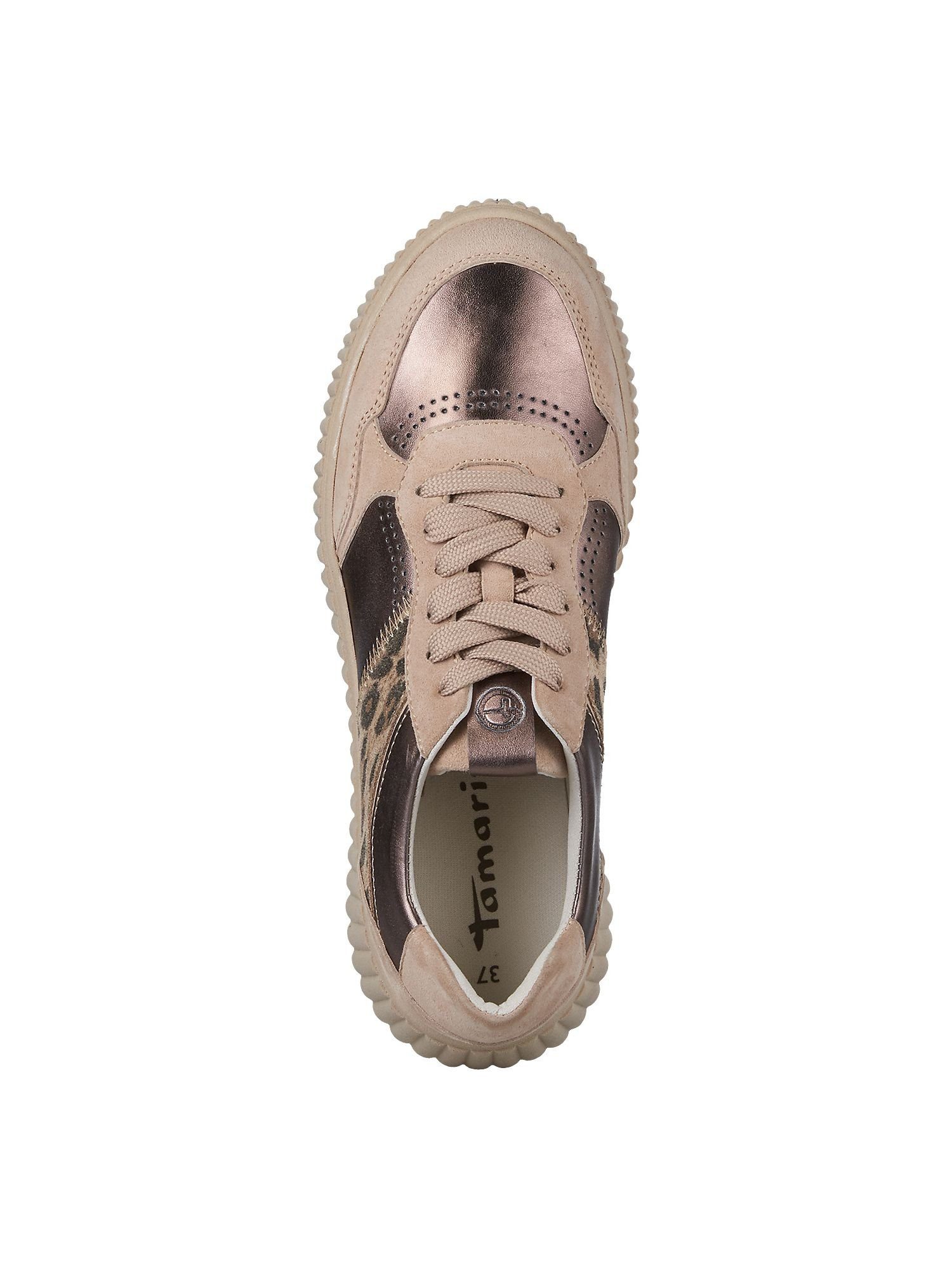 Tamaris TOUCH-IT mit Schnürsenkel kein Absatz 1-23774-43 Sneaker TOUCH-IT