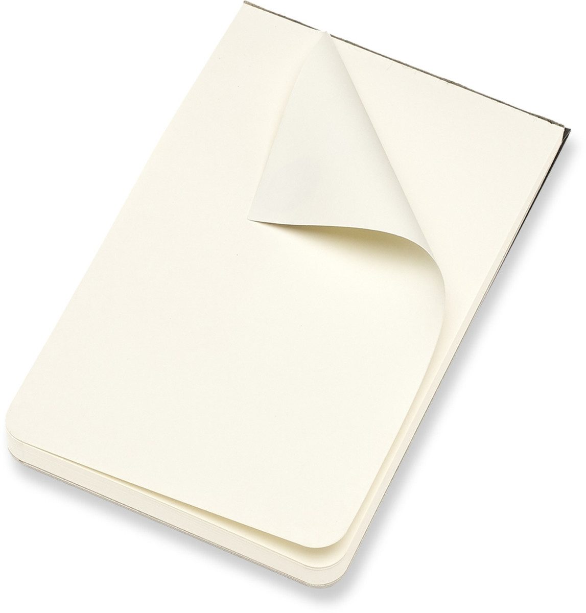 MOLESKINE Zeichenpapier Skizzenblock Pocket A6 120g/qm Kartoneinband schwarz