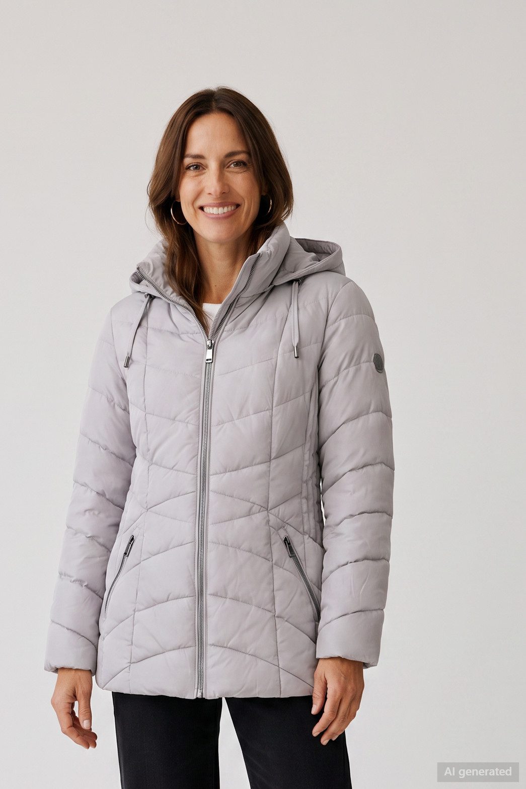 Barbara Lebek Steppjacke wattierte Damenjacke, Herbstjacke oder Übergangsjacke