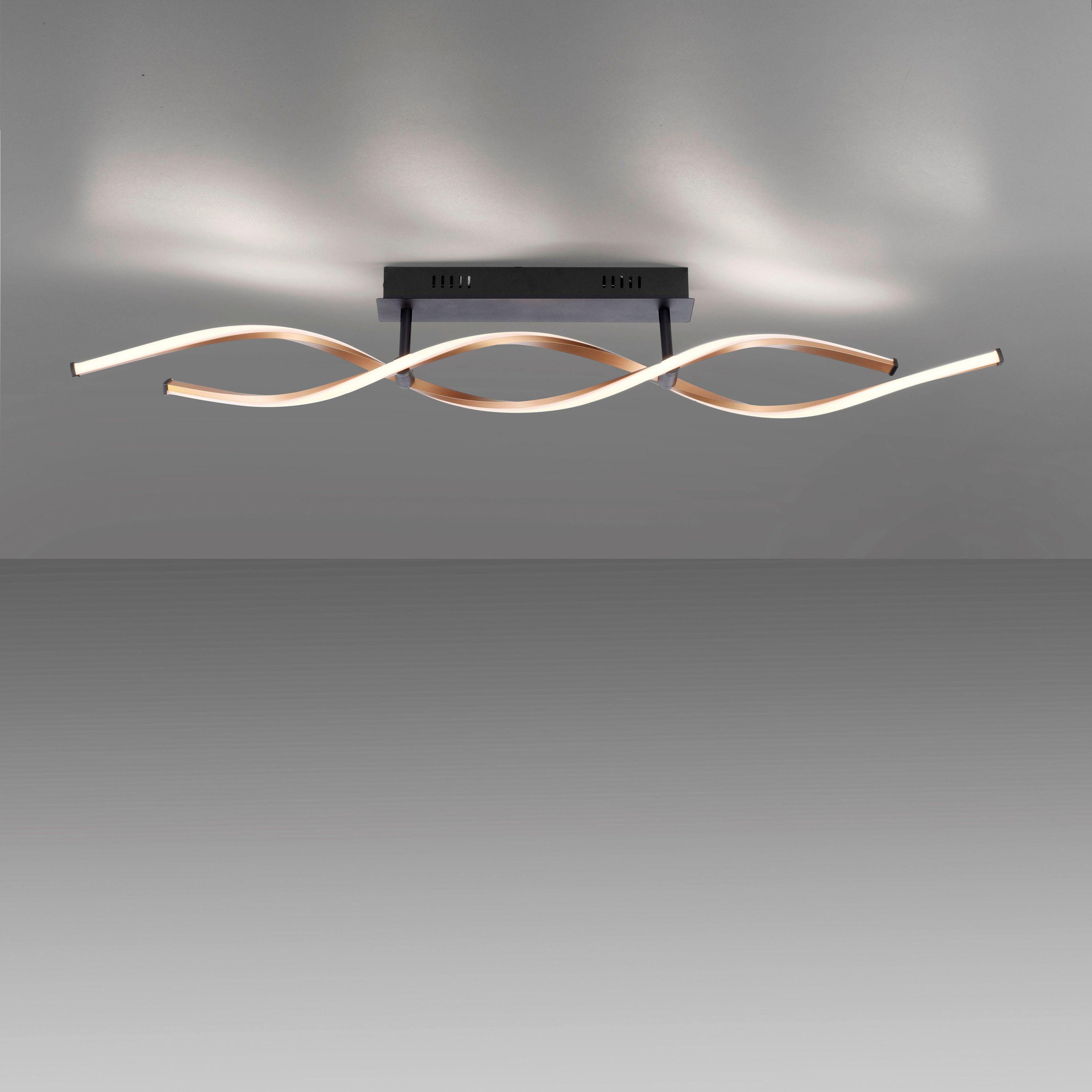 Paul Neuhaus Deckenleuchte POLINA, LED integriert, Dim Simply Warmweiß, fest LED